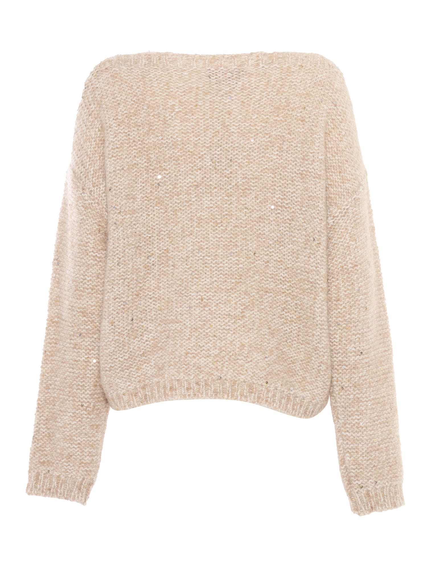 Shop Ermanno Ermanno Scervino Sweater In Yellow