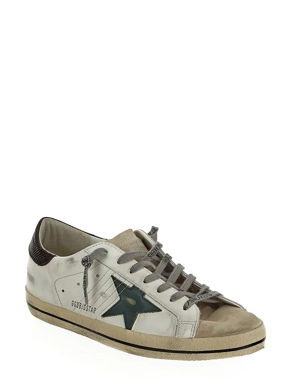 Shop Golden Goose Super-star Sneaker In White