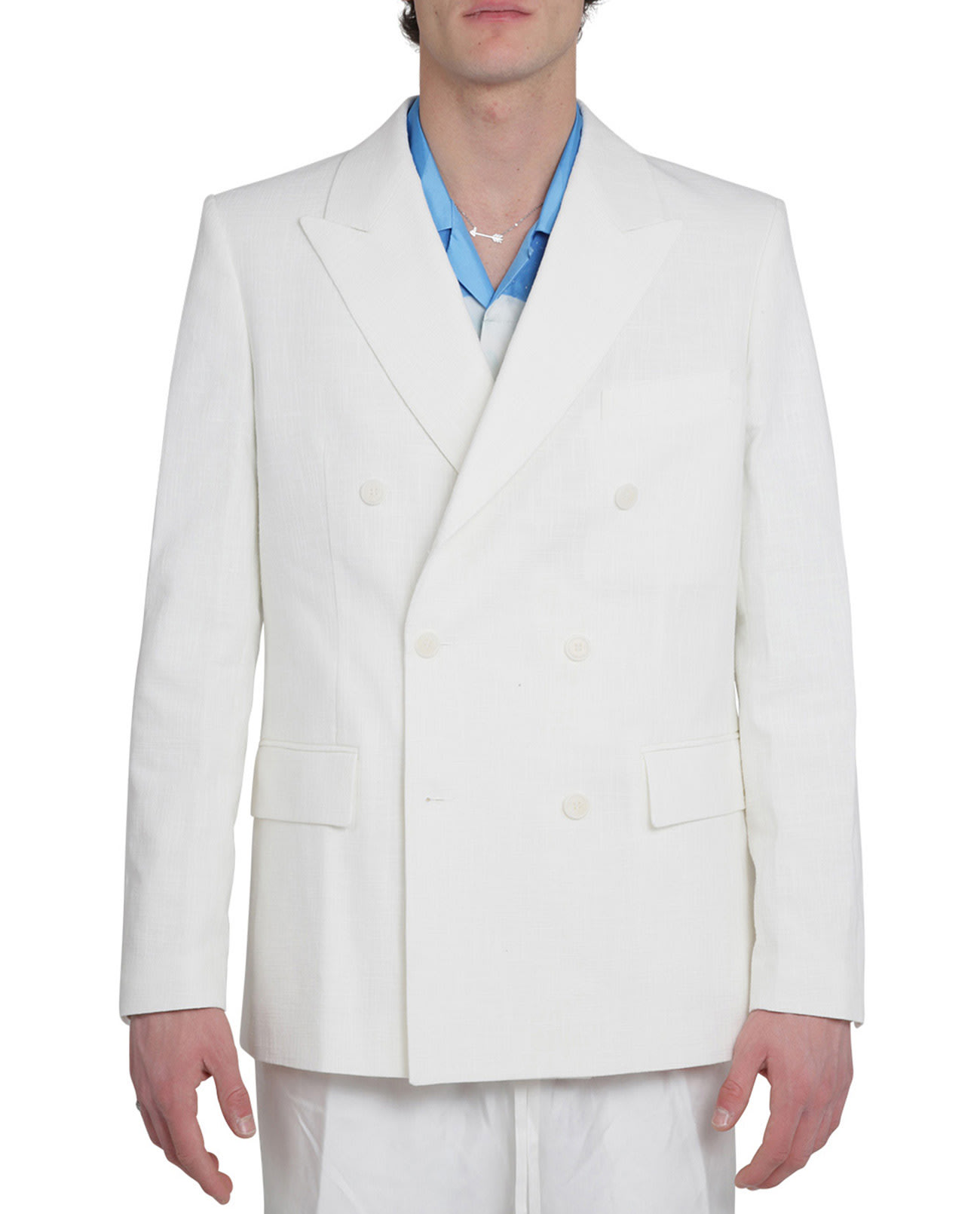Casablanca White Tailored Jacket