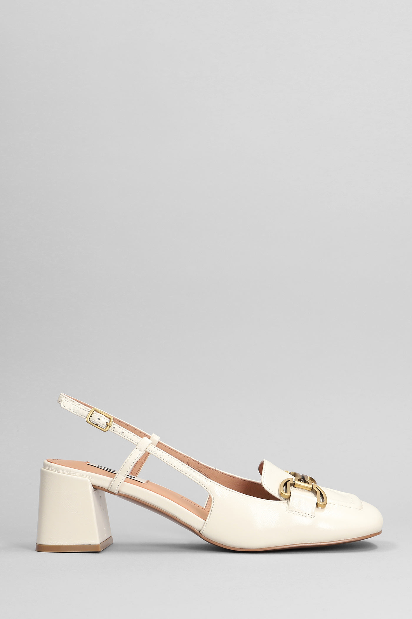 Renee 60 Pumps In White Leather