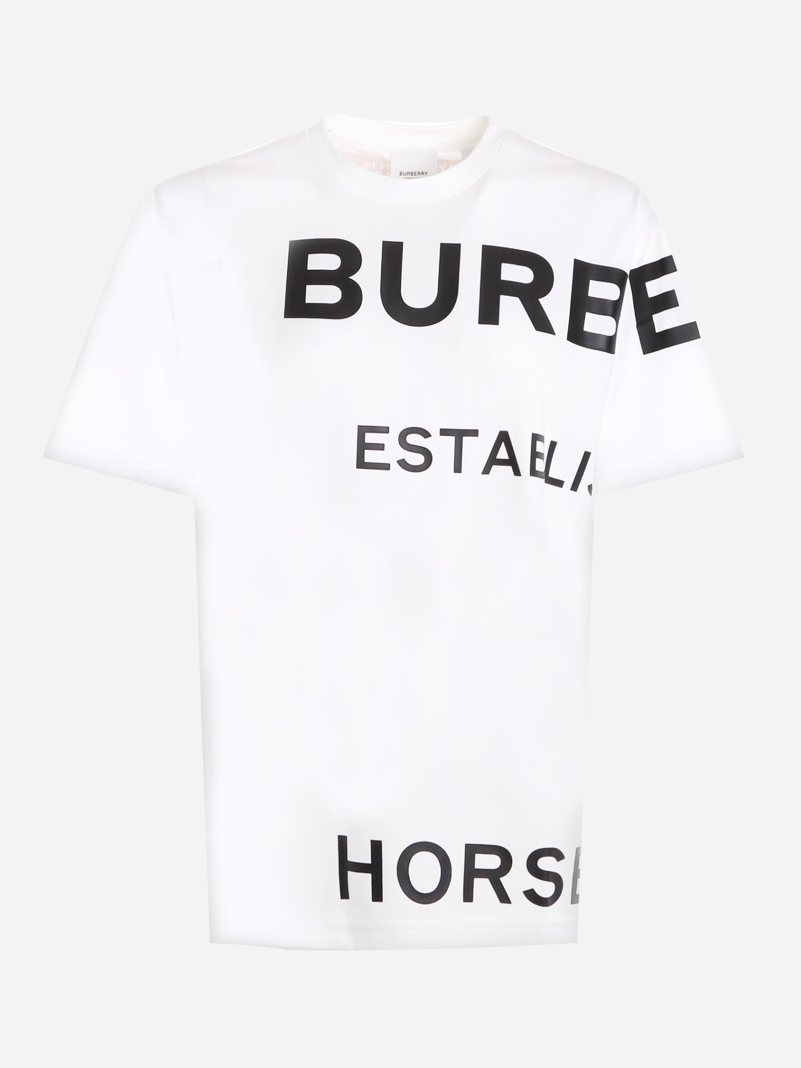 Burberry Horseferry Print Oversized Cotton T-shirt
