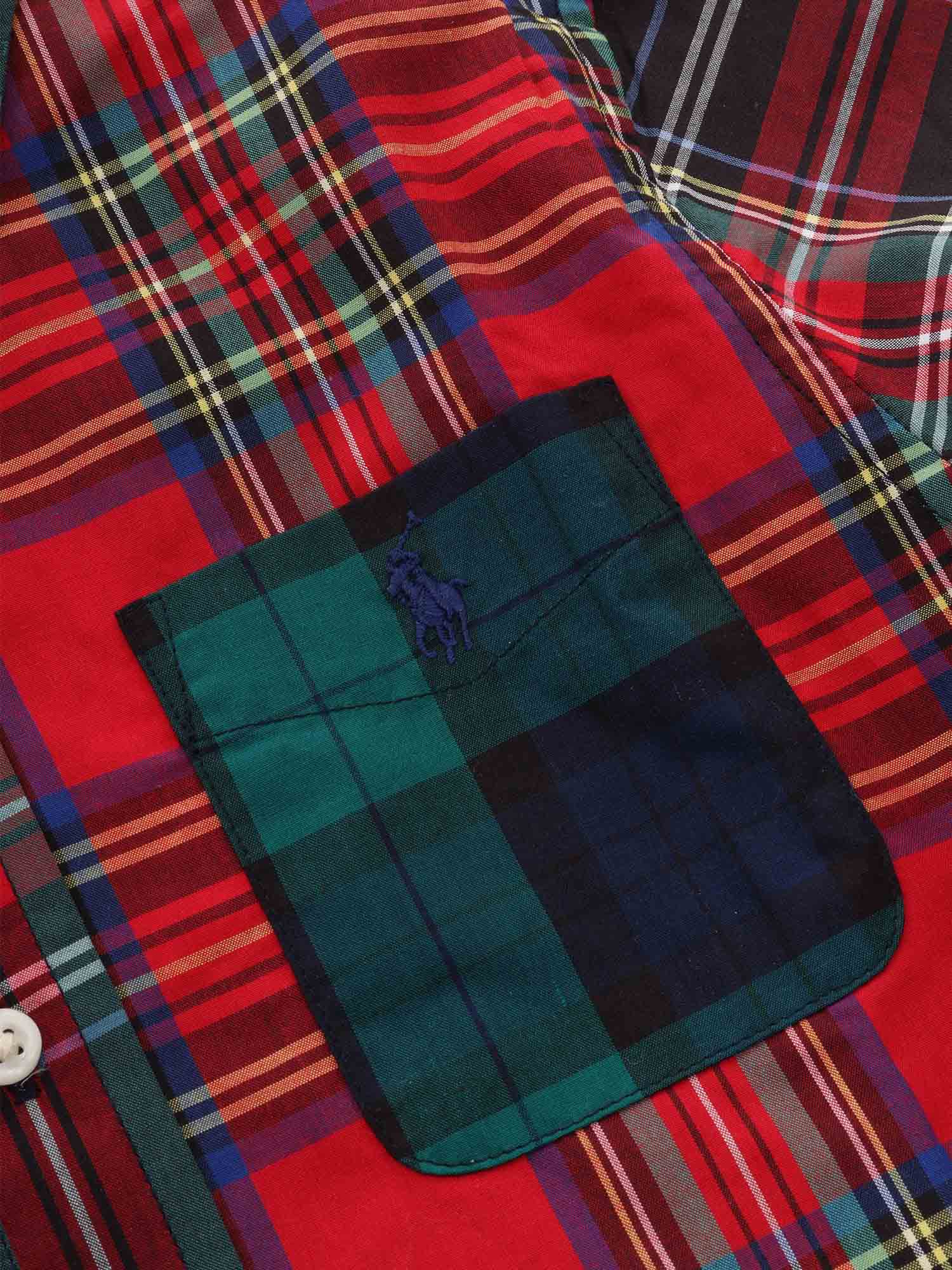 Polo Ralph Lauren Toddler And Little Boys Plaid Cotton Fun Shirt In Multicolor