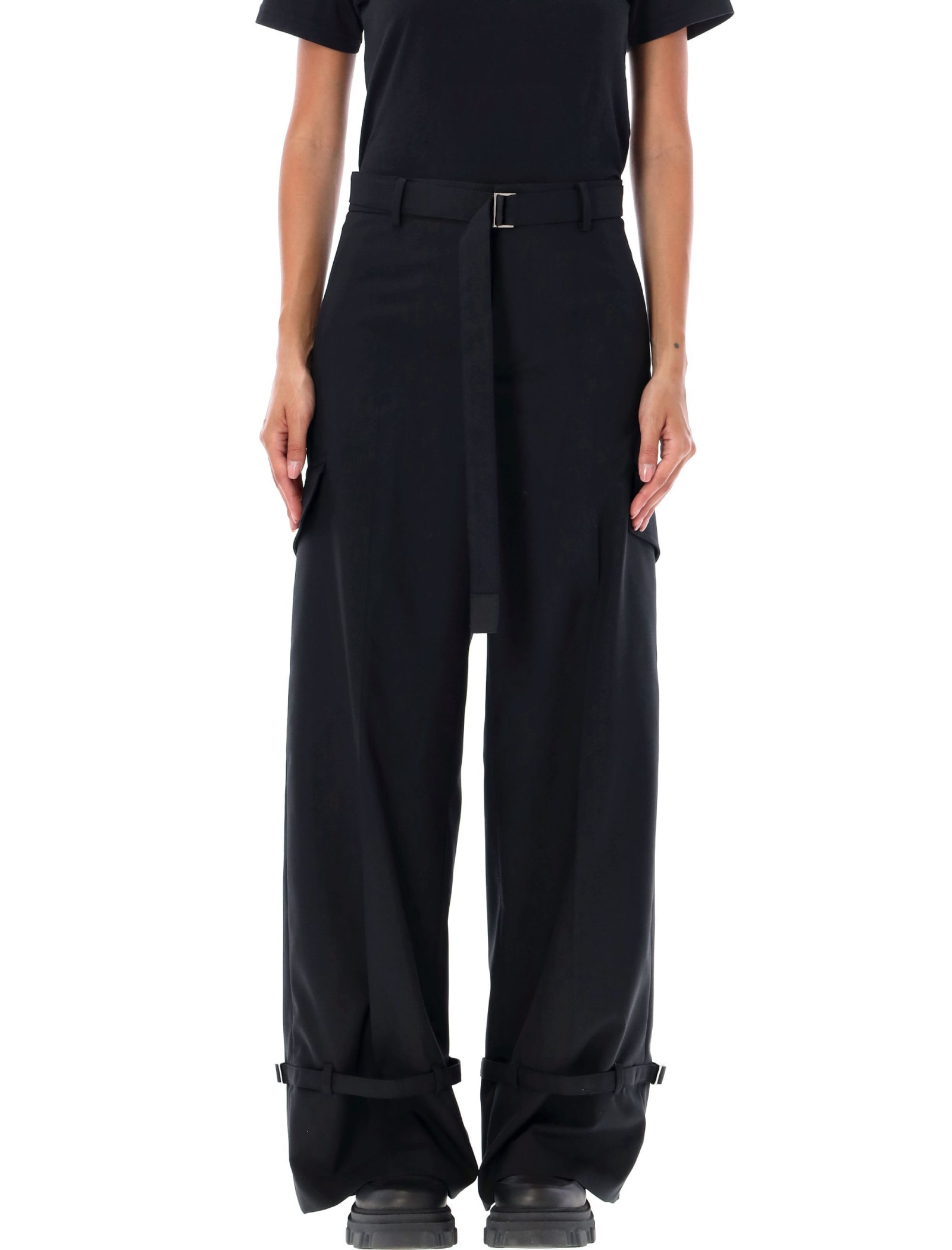 Cargo Pant Wool Suiting