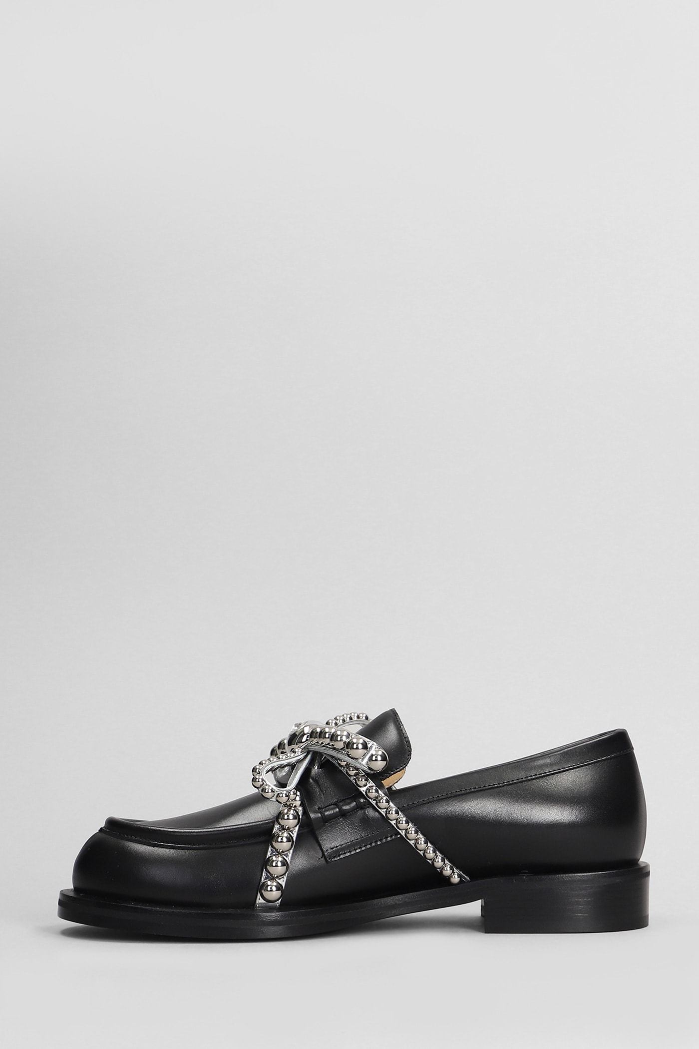 Shop Mach &amp; Mach Loafers In Black Leather