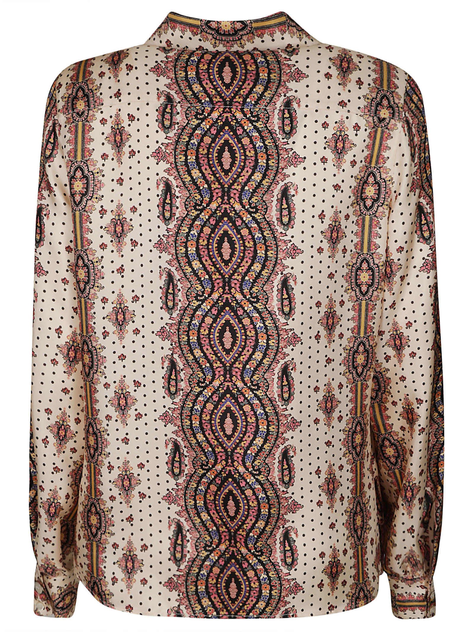 Shop Etro Paisley Print Patterned Shirt In Multicolor