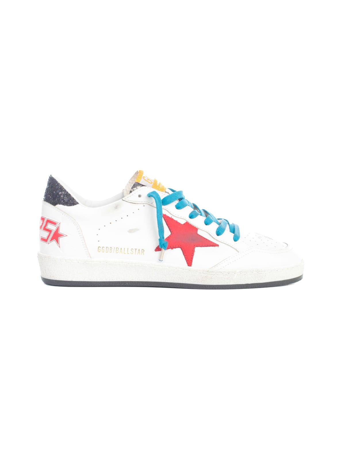 Golden Goose Ballstar Leather Upper And Spur Phyton Tongue