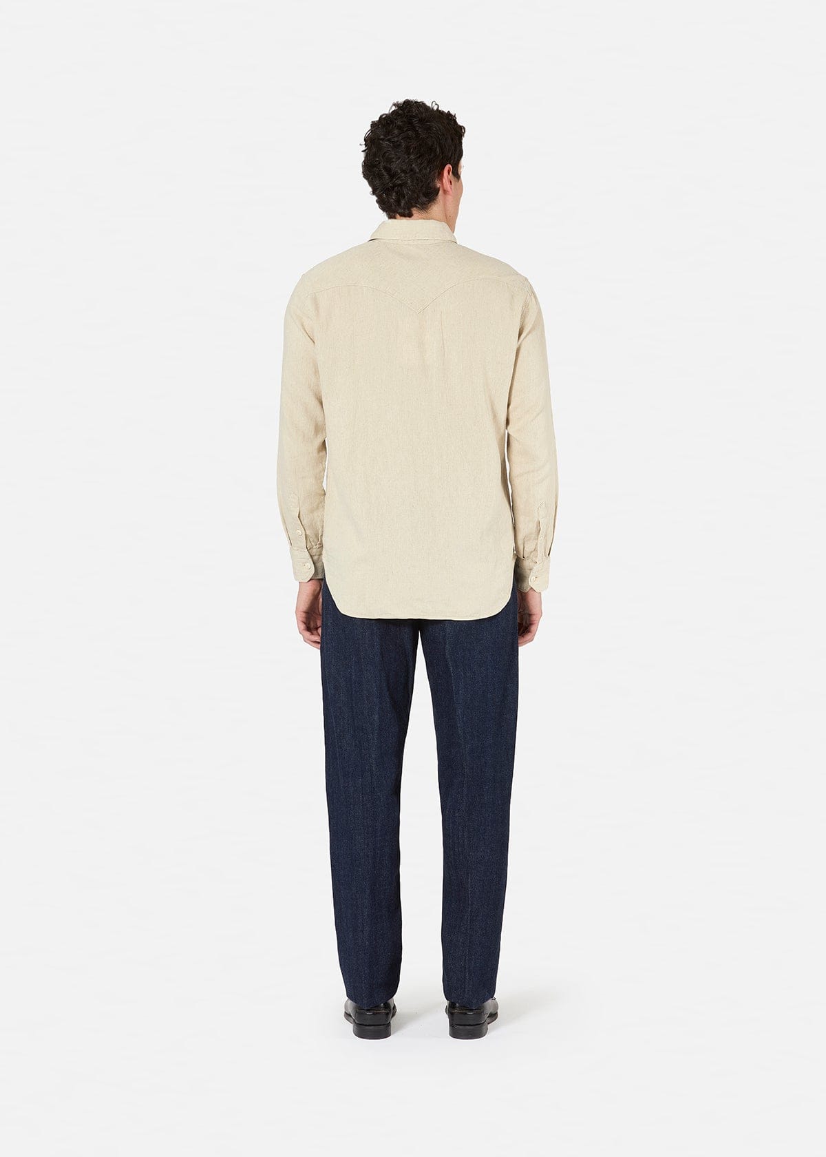 Doppiaa Aantide Western Chambray Shirt