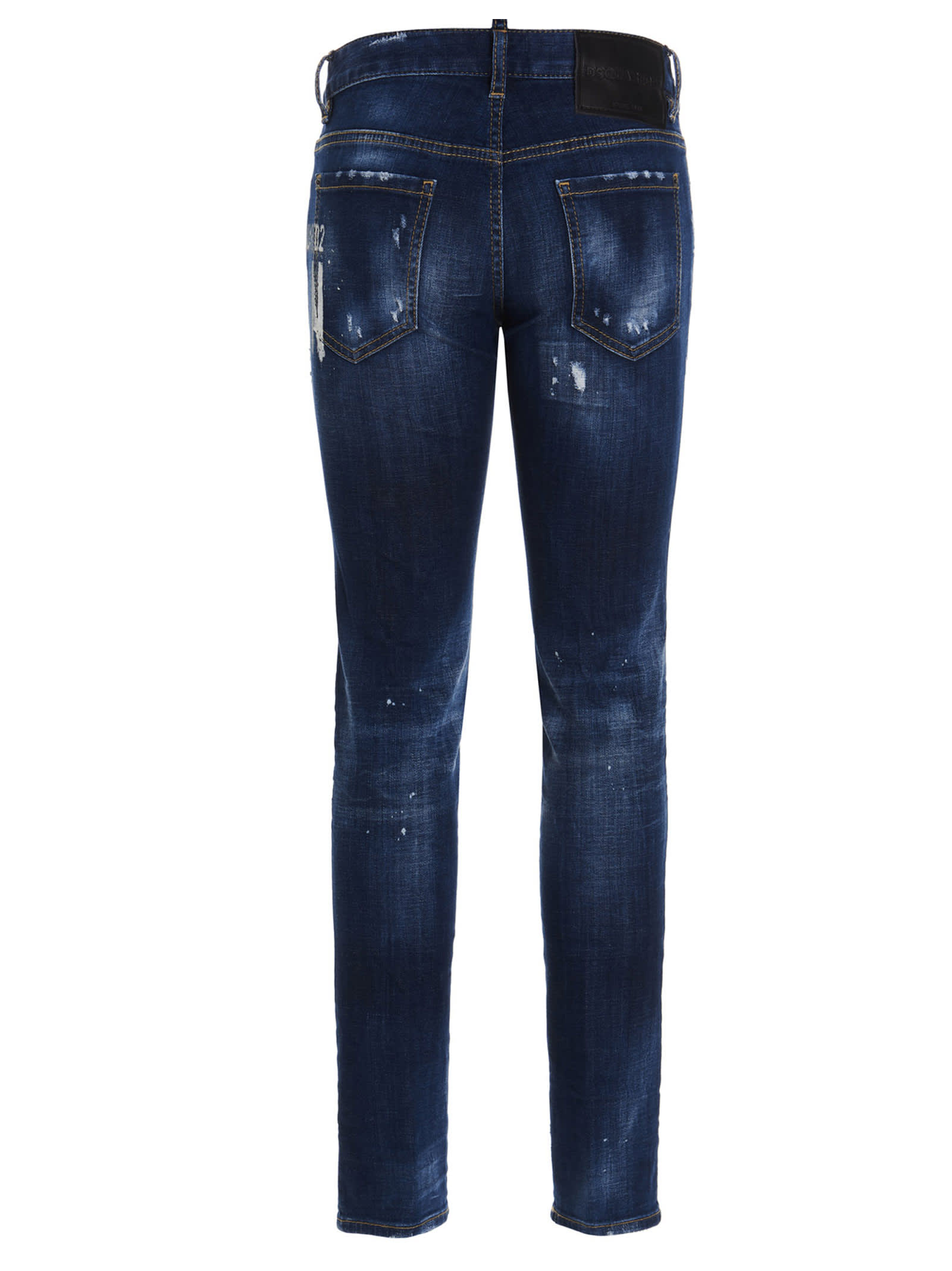 Shop Dsquared2 Jennifer Jeans In Blue