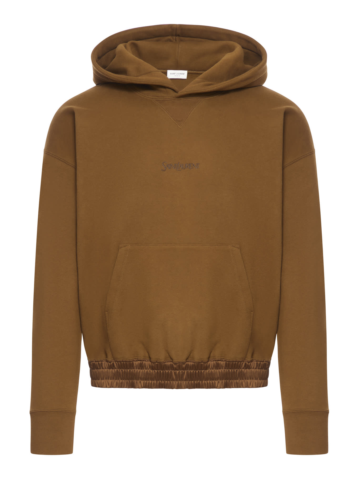 Brown Cotton Sweatshirt