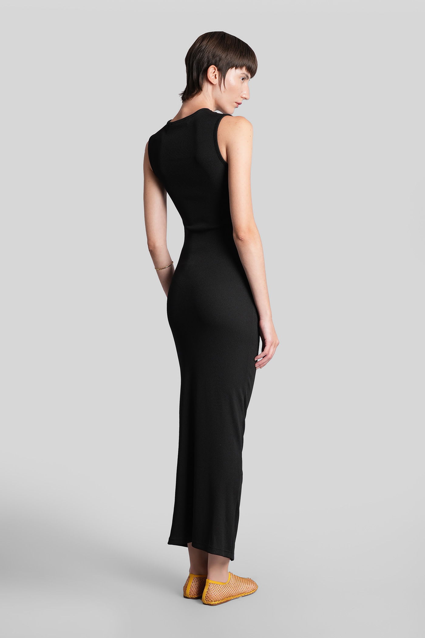 Christopher Esber Long Dress In Black Polyester In Black