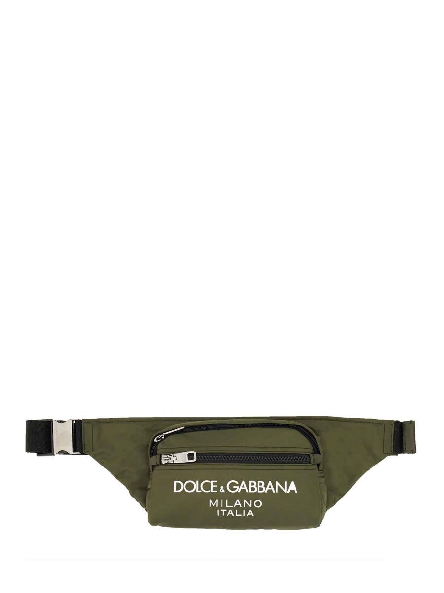 DOLCE & GABBANA SMALL FABRIC POUCH 