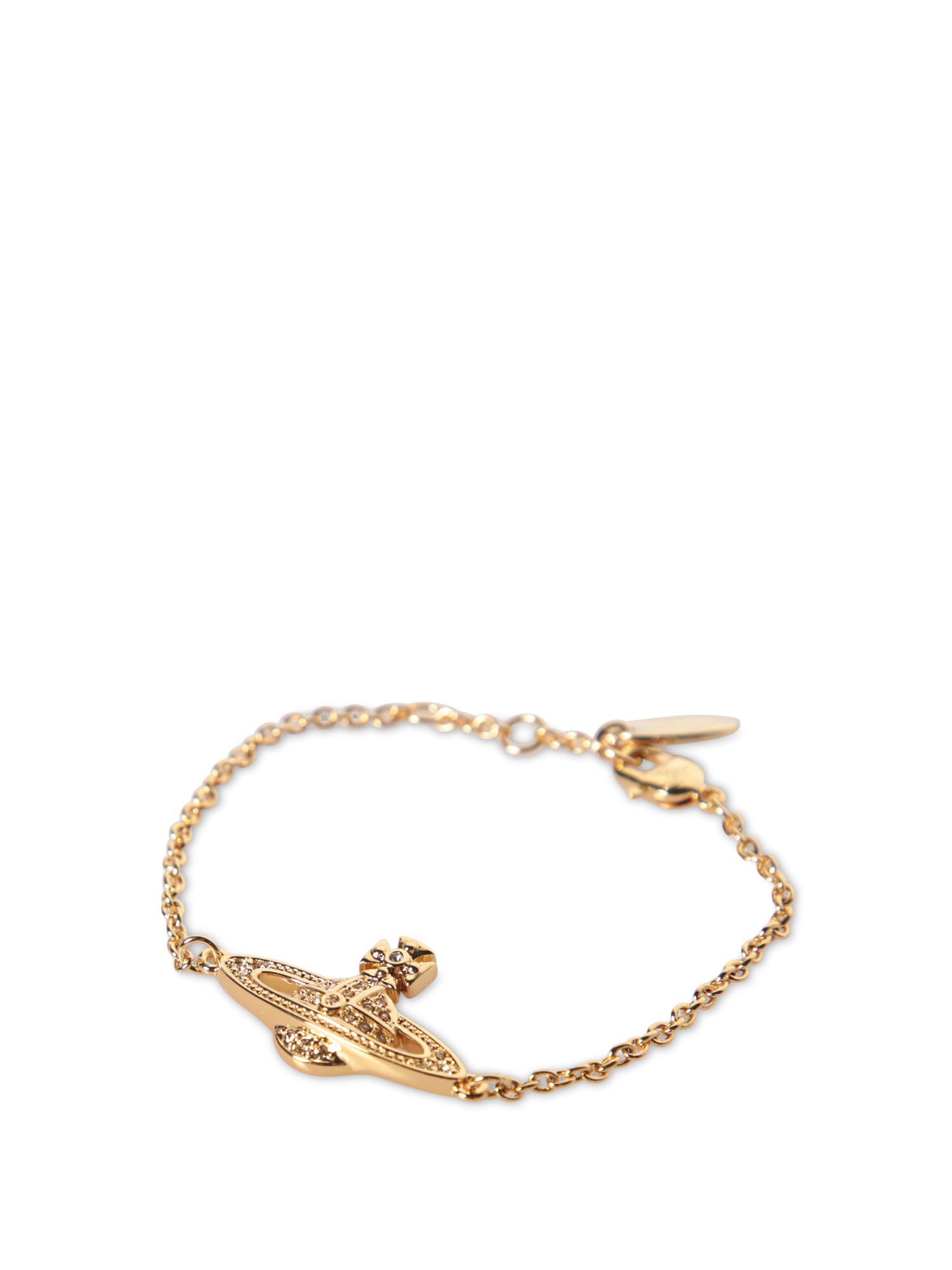 Vivienne Westwood Mini Bas Relief Gold Bracelet