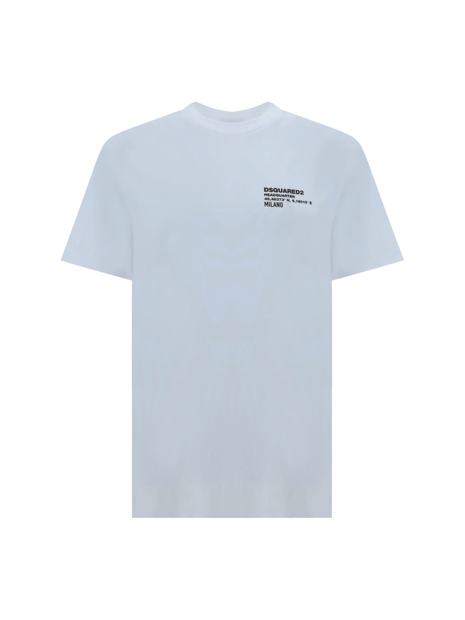 Shop Dsquared2 T-shirt In White