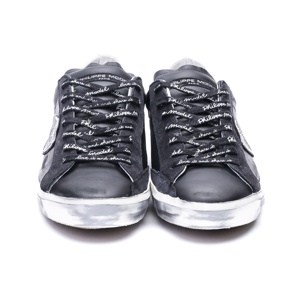 Philippe Model Sneakers In Black