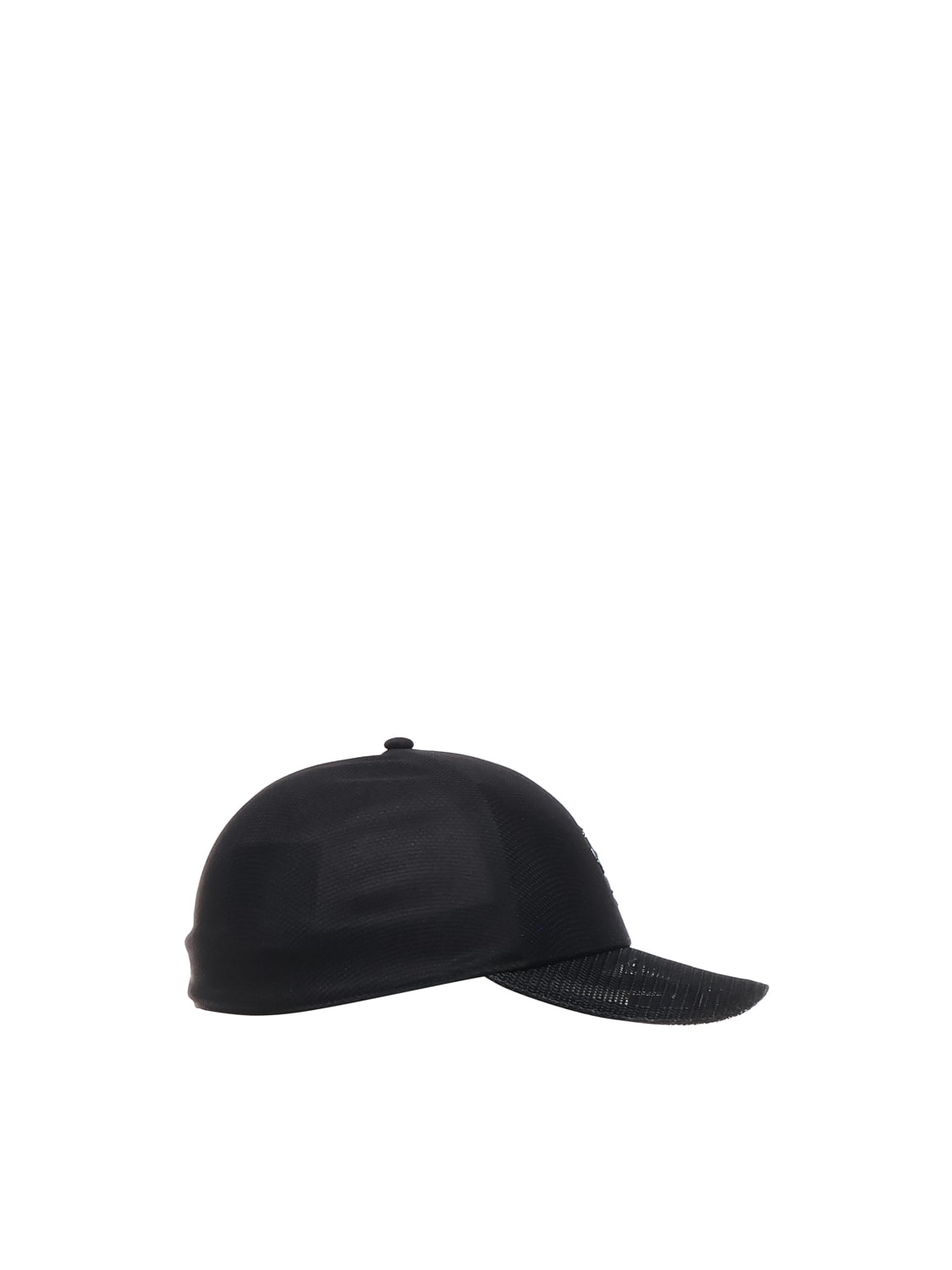 Shop Ferrari Perforated Baseball Hat In Black