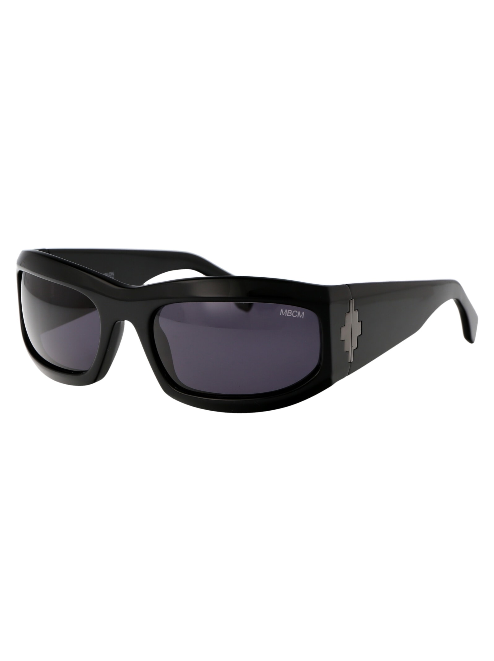 Shop Marcelo Burlon County Of Milan Catemu Sunglasses In 1007 Black