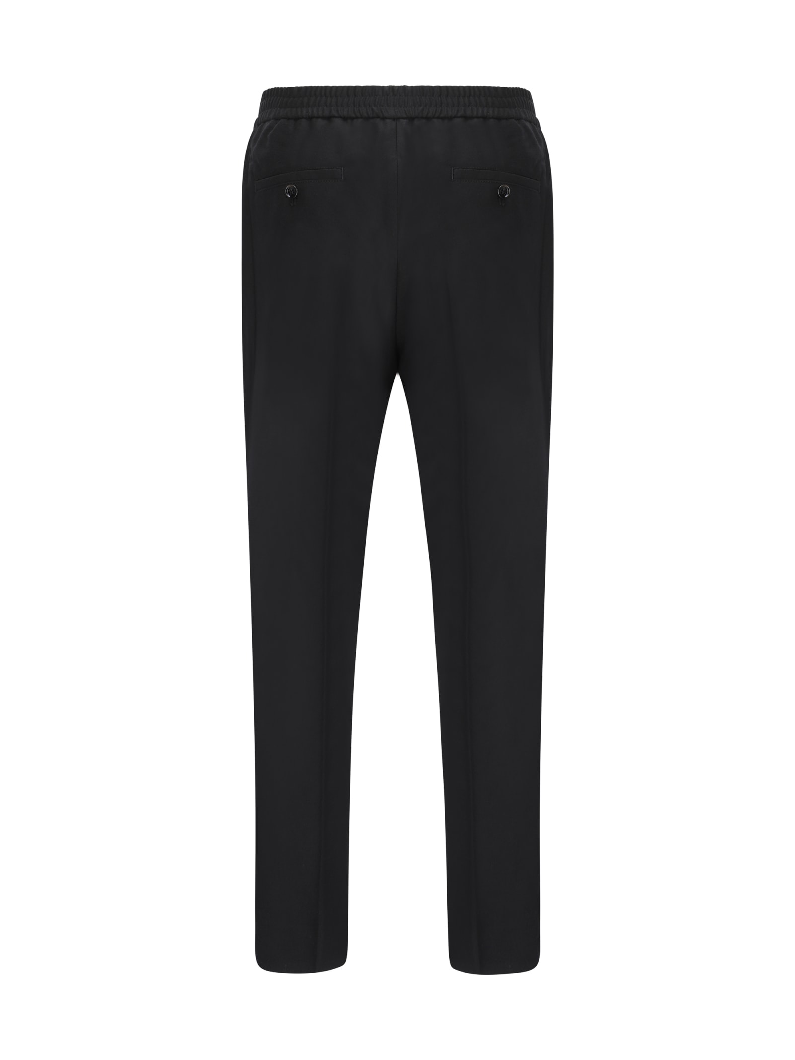 Shop Ami Alexandre Mattiussi Pants In Black