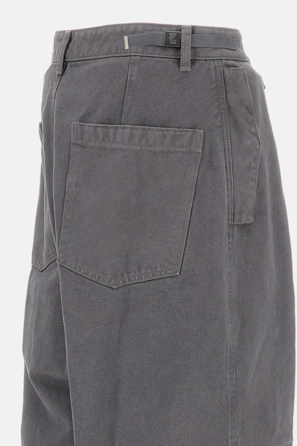Wooyoungmi Relaxed Fit Wide-leg Trousers In Gray