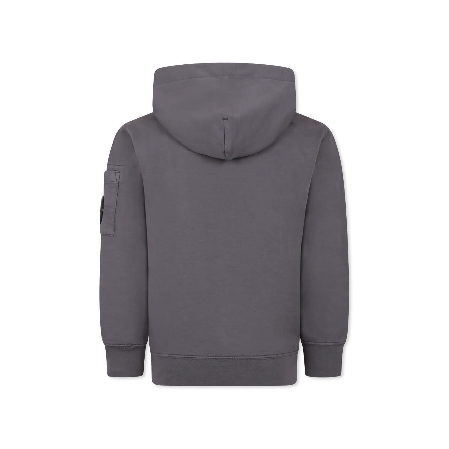 C.p. Company Undersixteen Grey Sweatshirt For Boy With Logo In Grey
