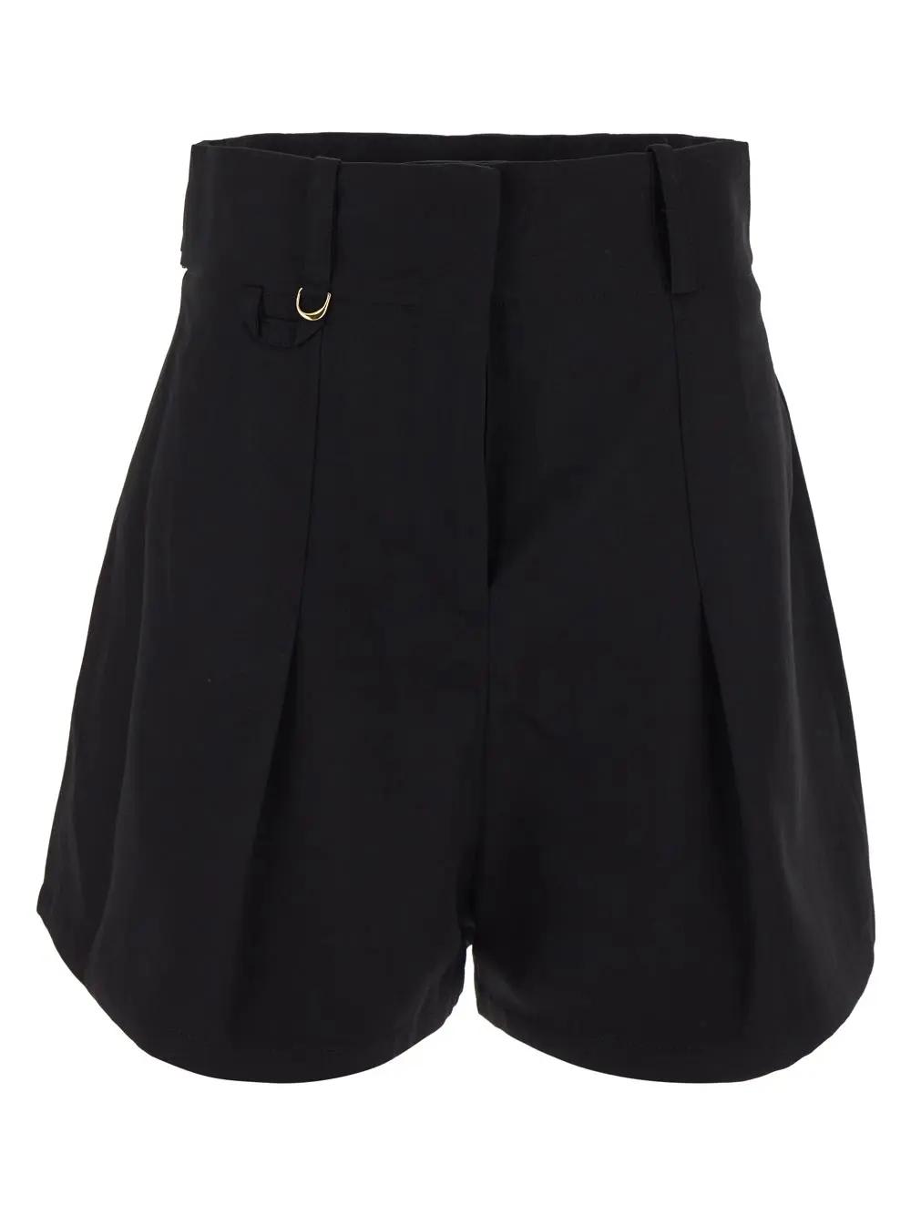 Shop Jacquemus Le Short Bari In Black