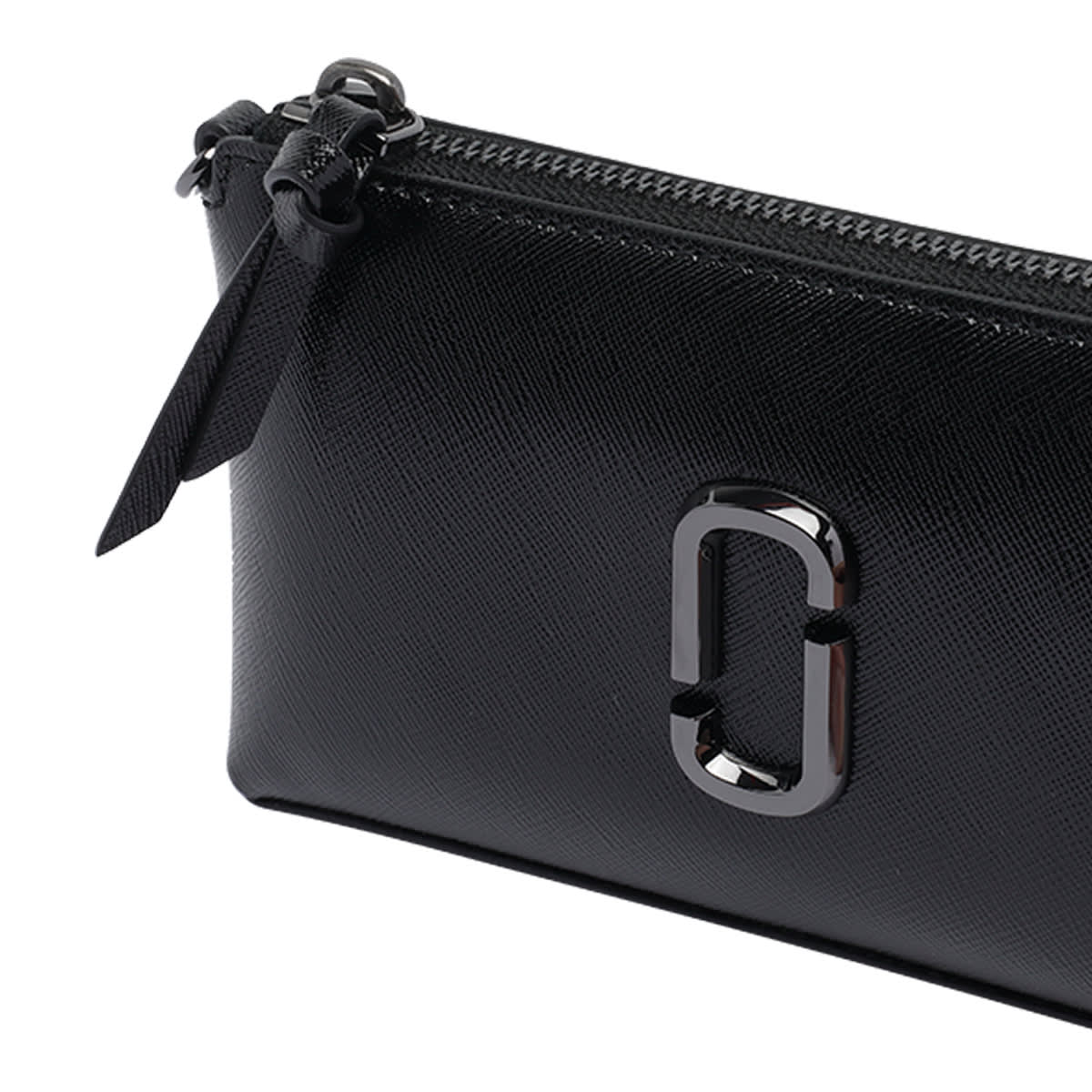 Marc Jacobs The Snapshot Wristlet Pochette In Black