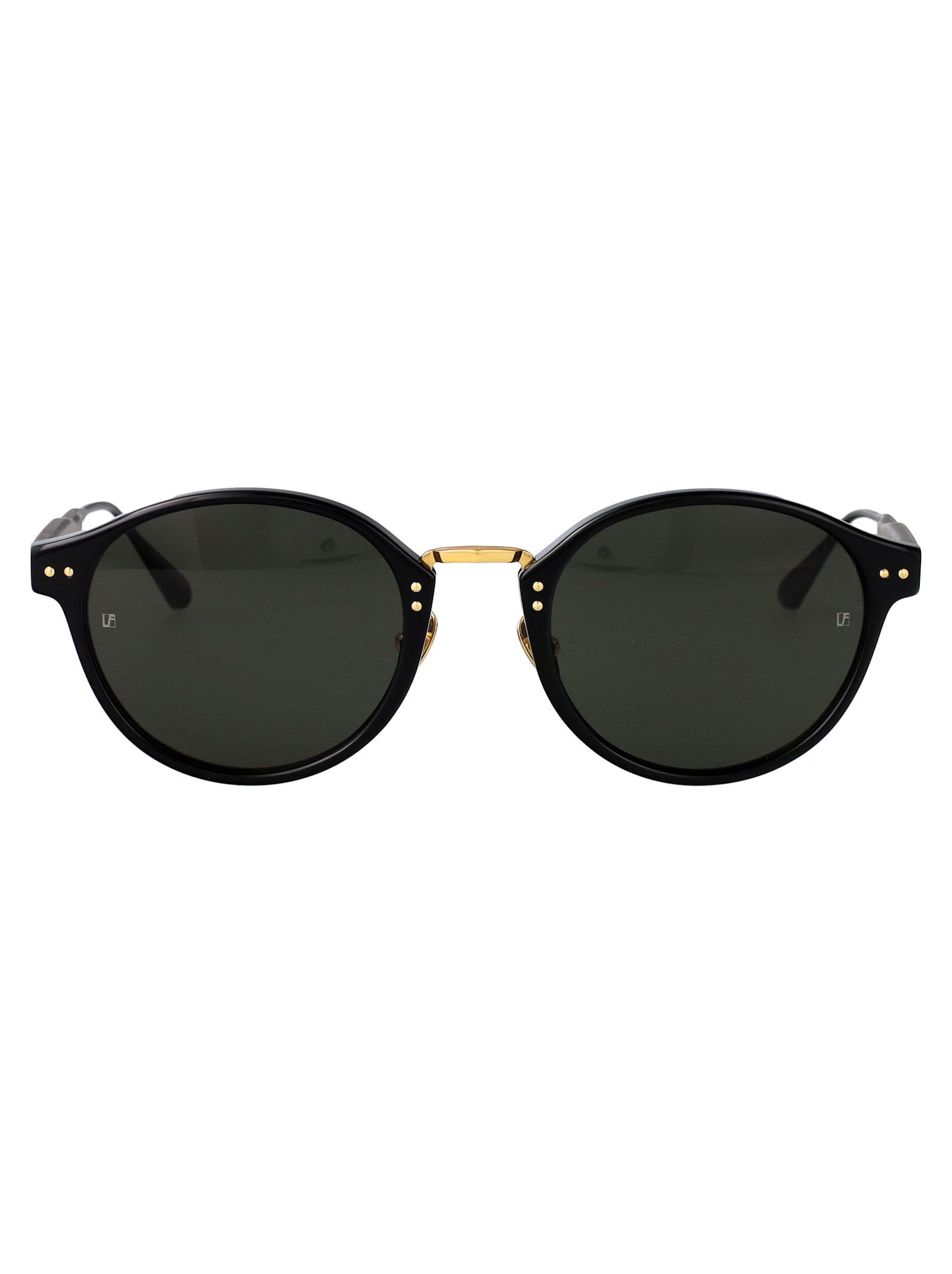 Linda Farrow Marco Sunglasses In Black