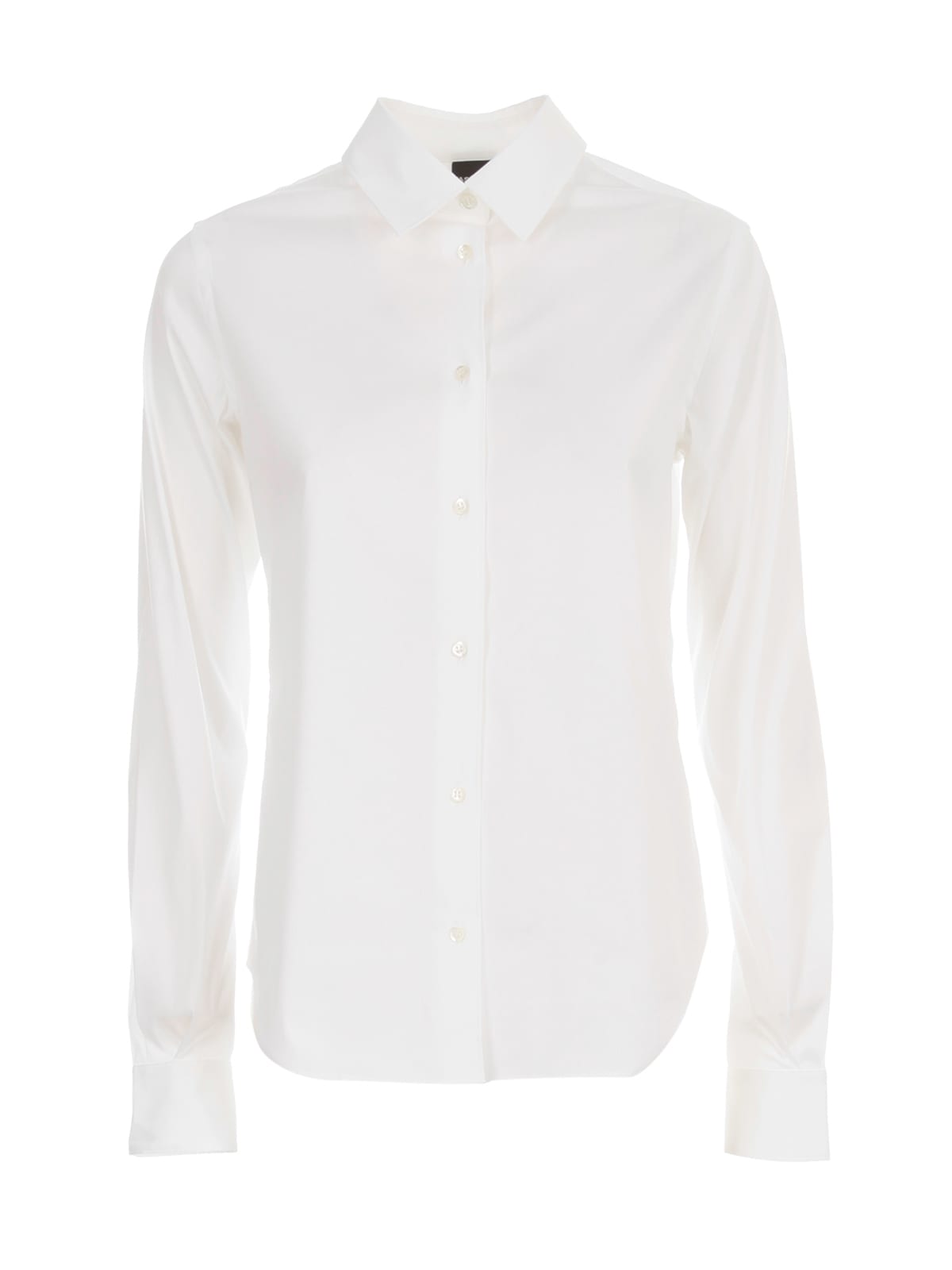 Click to view more detailed imagery on our partner's website Aspesi Stretch L/s Shirt In White