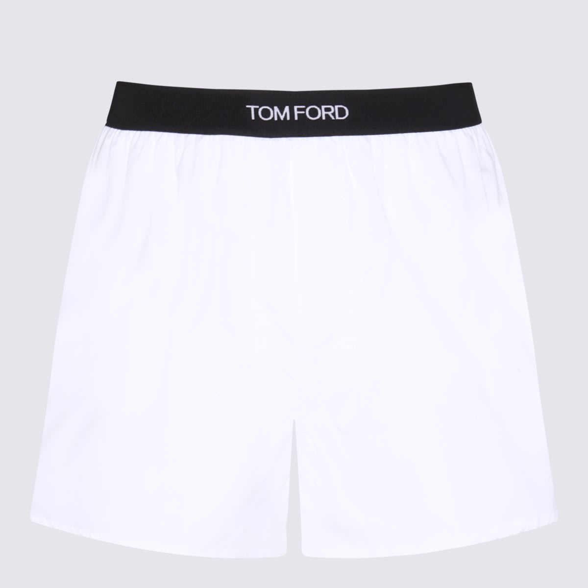 Shop Tom Ford White Cotton Boxers