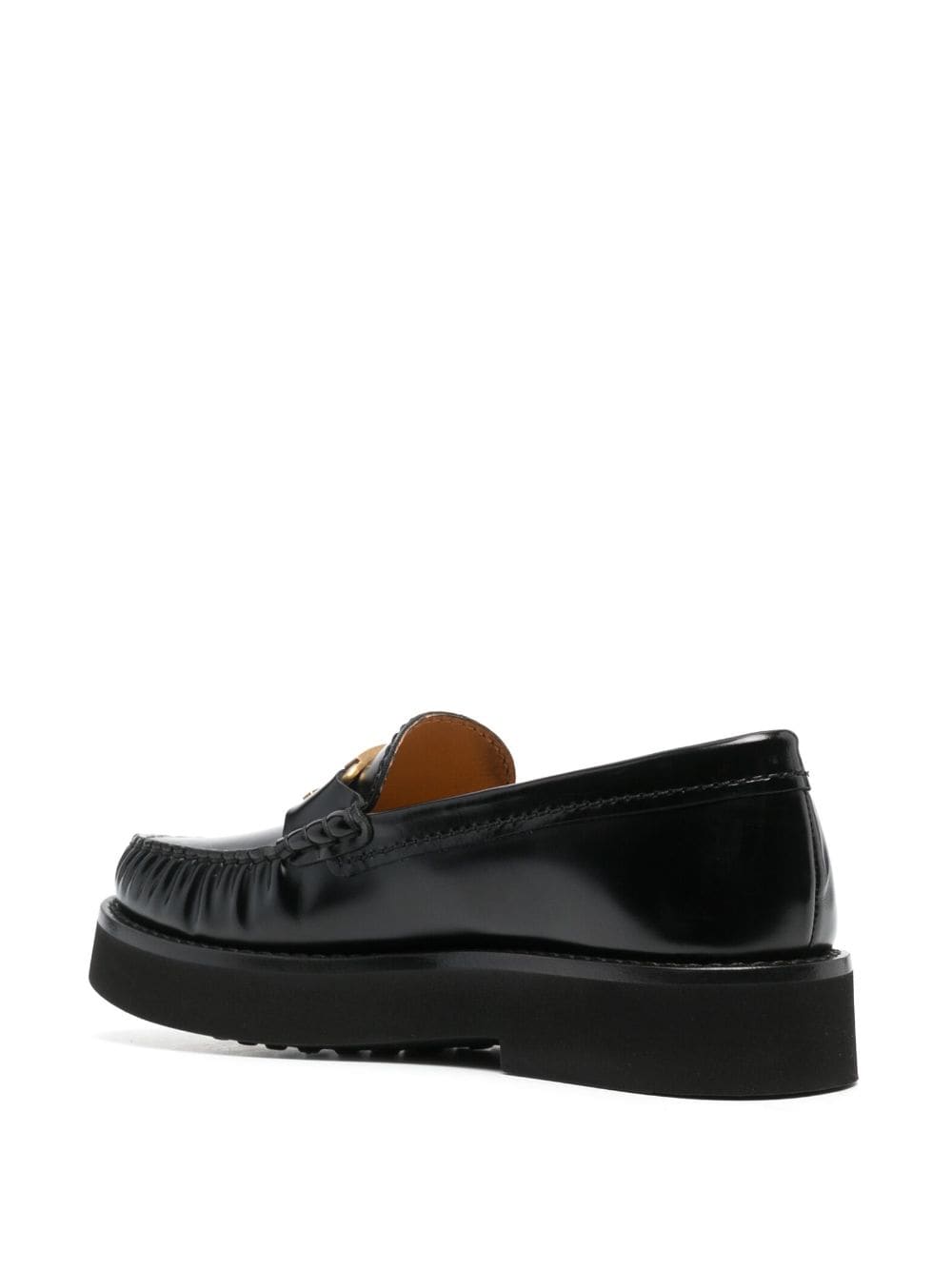 Shop Tod's 54k Loafers In Black