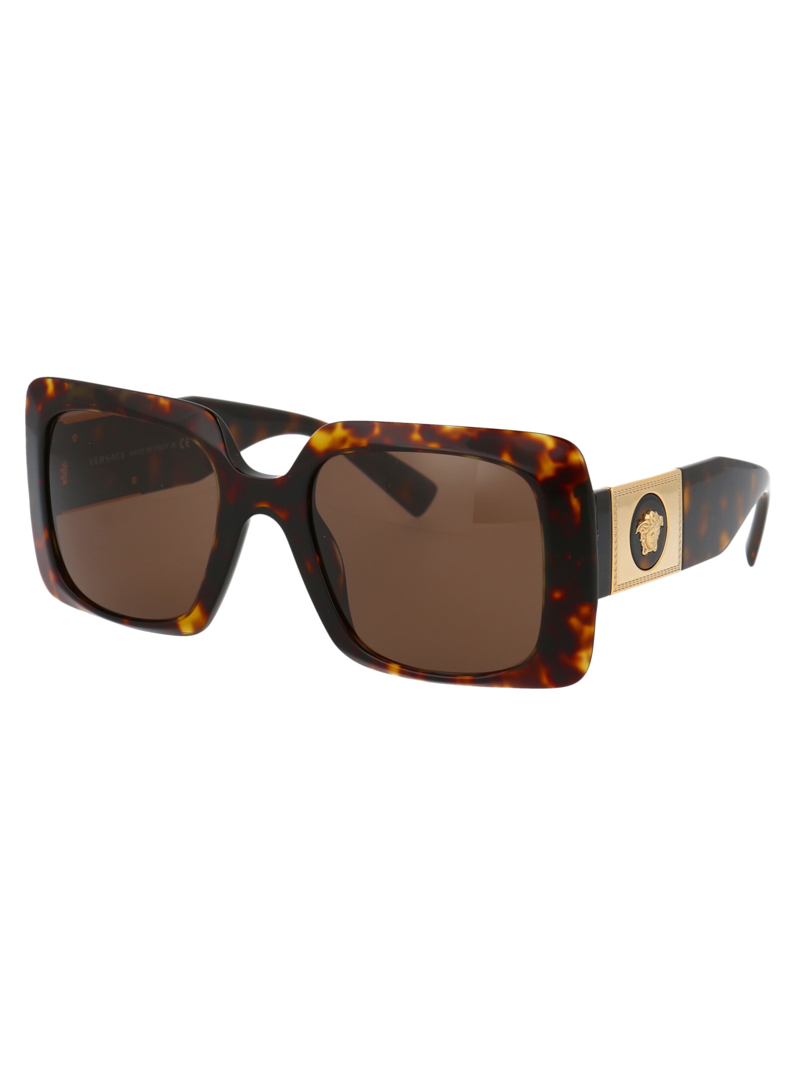 Shop Versace 0ve4405 Sunglasses In 108/73 Havana