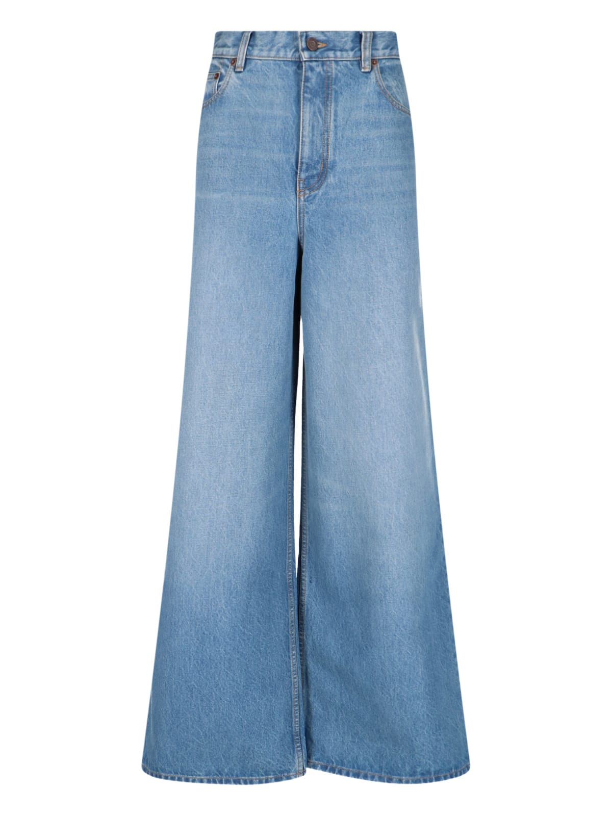 Chloé Logo Palazzo Jeans