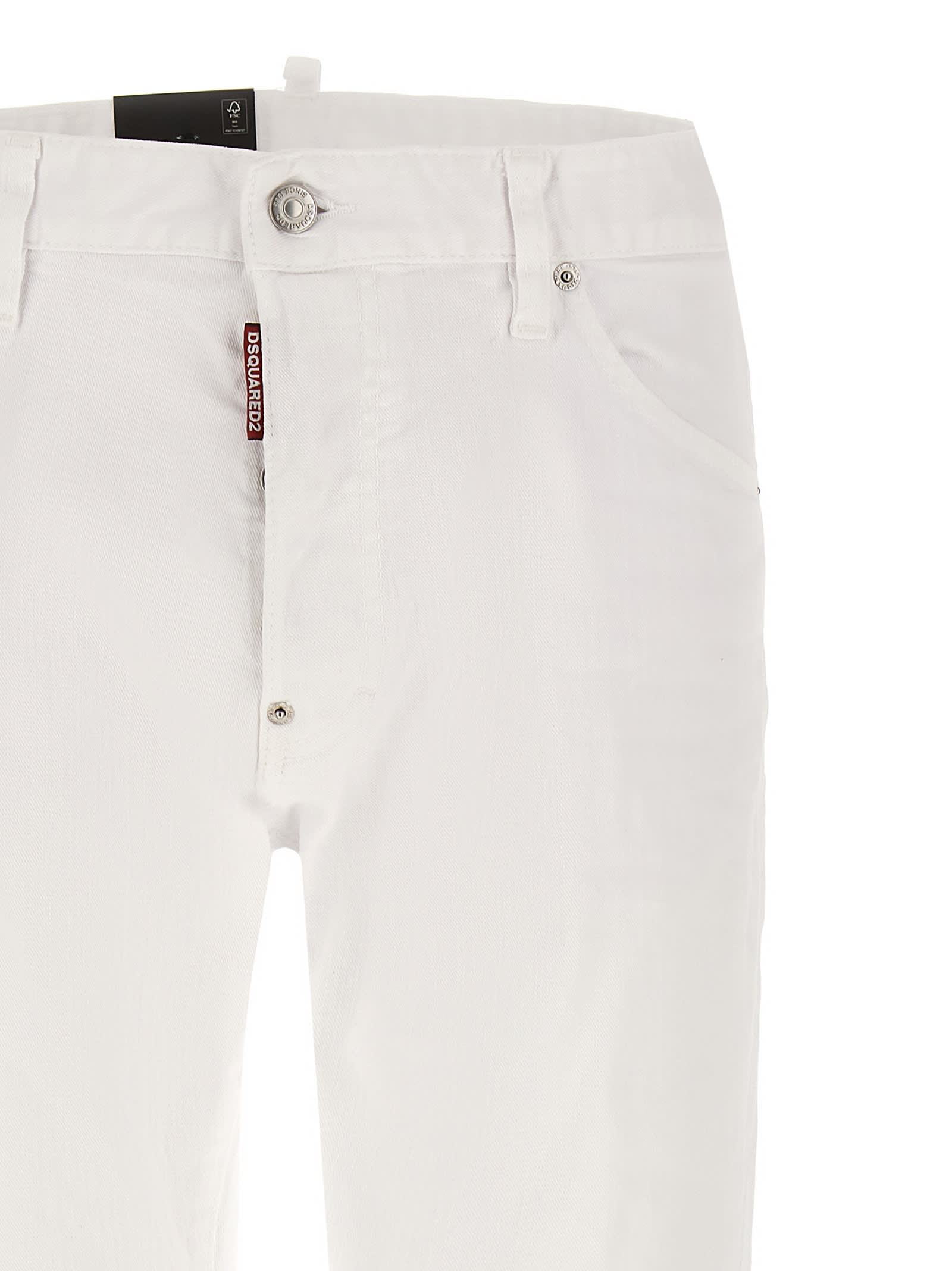 Shop Dsquared2 Cool Guy Jeans In White