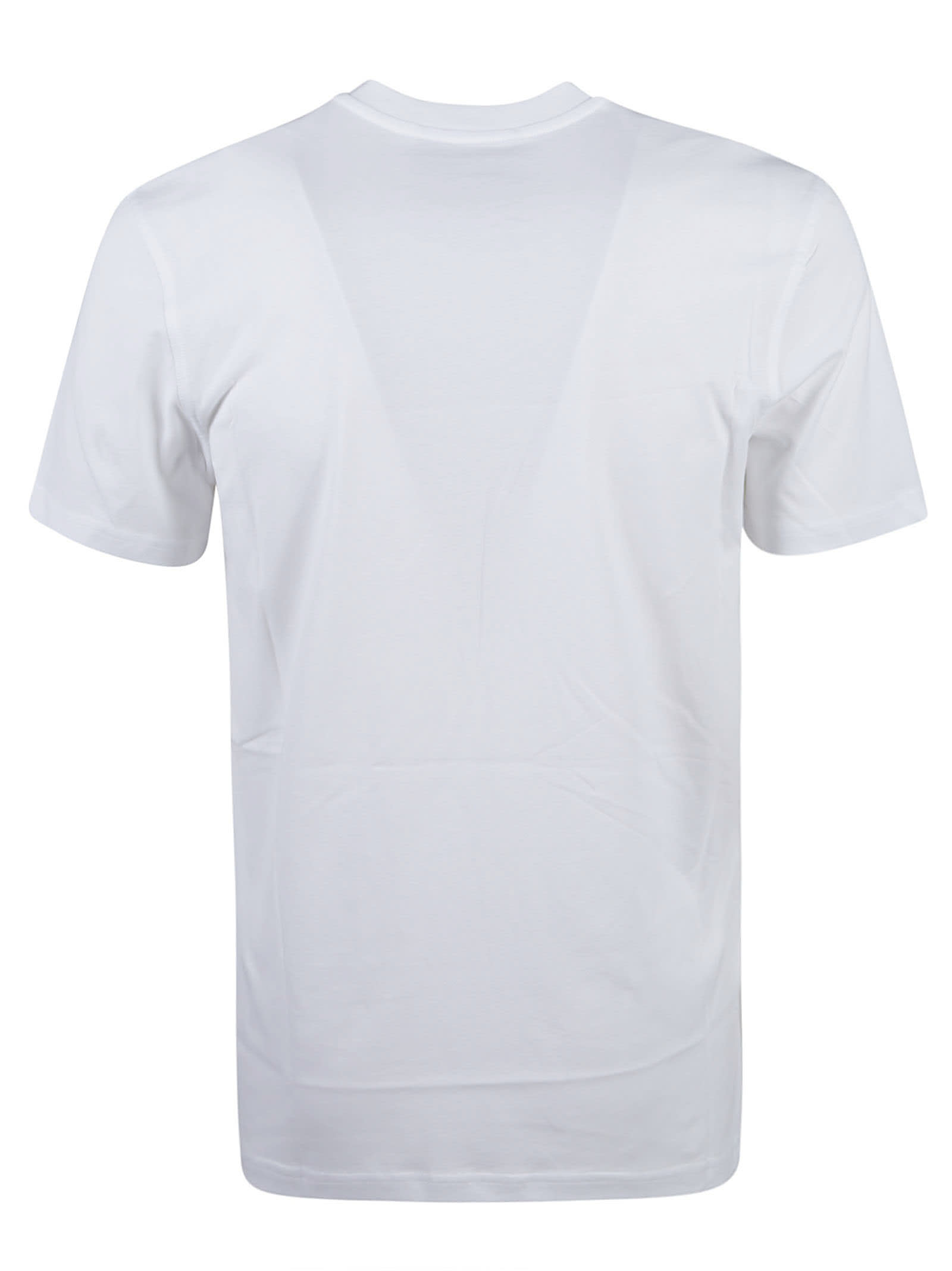Shop Moschino Bear Logo T-shirt In White