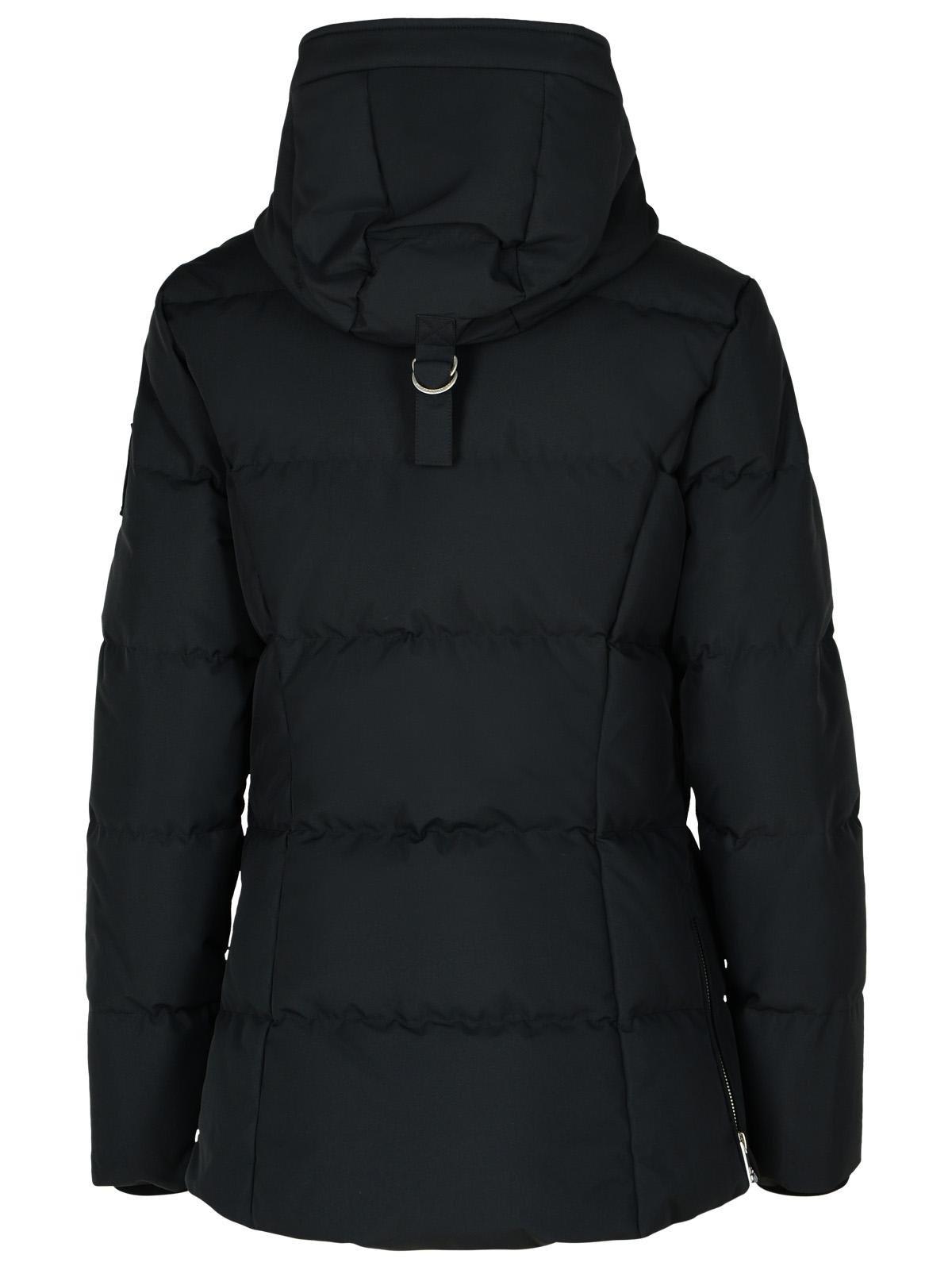 Moose Knuckles Cloud 3q Down Jacket With She In Blk W