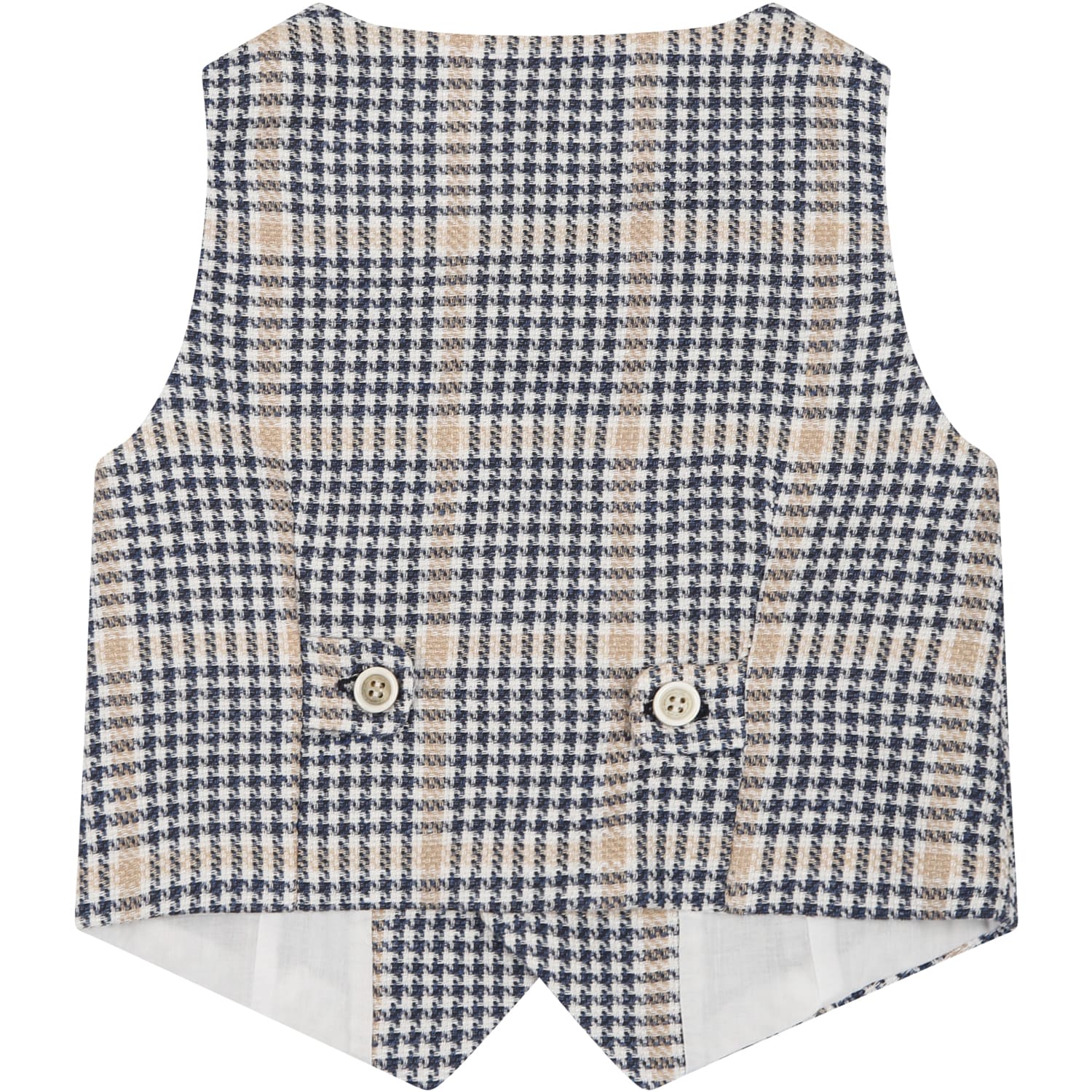 Shop La Stupenderia Multicolor Waistcoat For Baby Boy