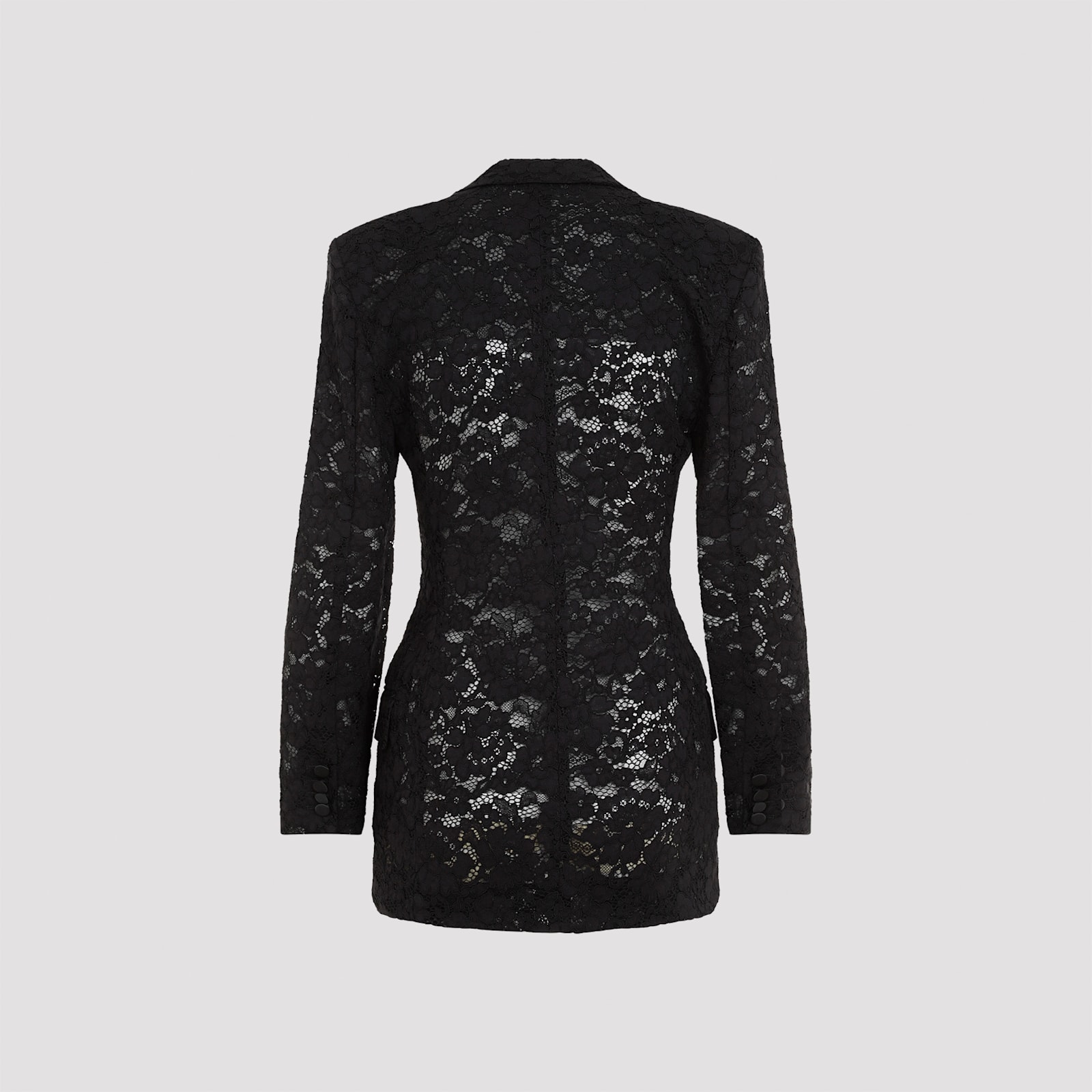 Shop Saint Laurent Cotton Jacket In Noir