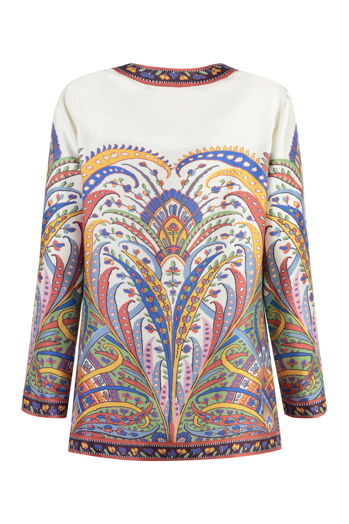 Shop Etro Silk Jacket