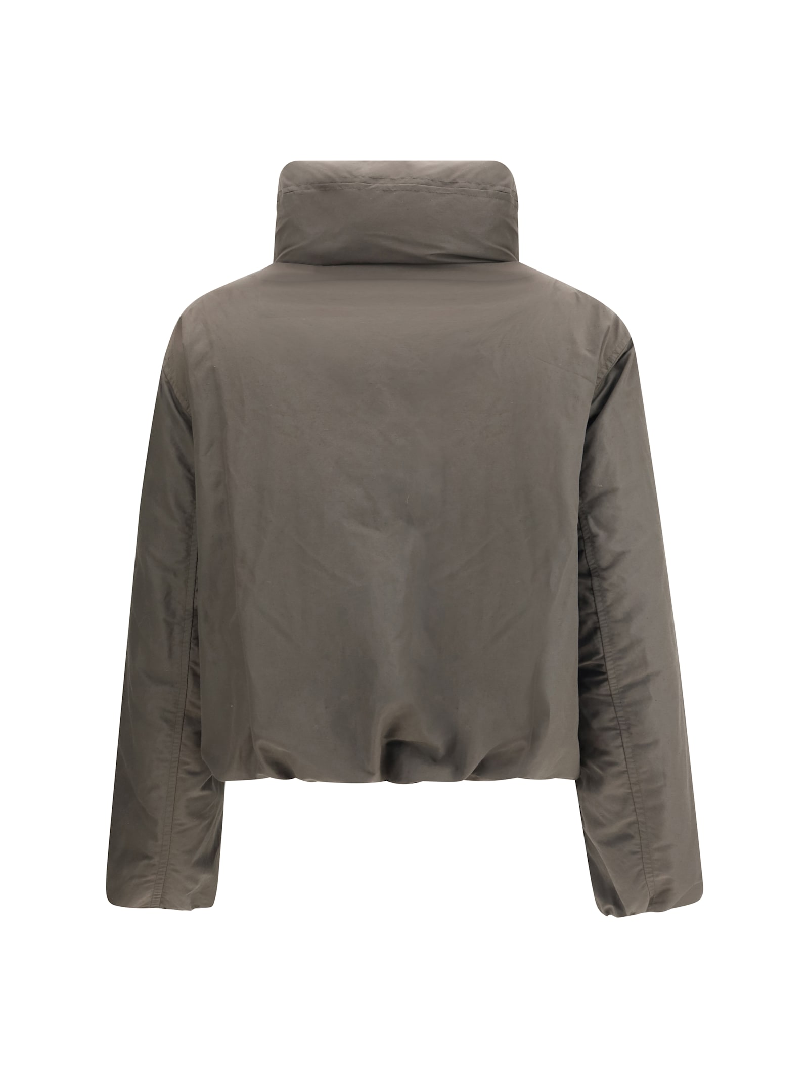 Lemaire Short Puffer Blouson In Gray
