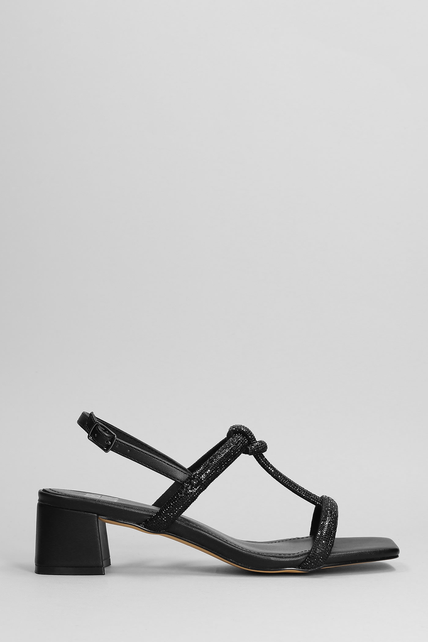 Bibi Lou Sandals In Black Leather