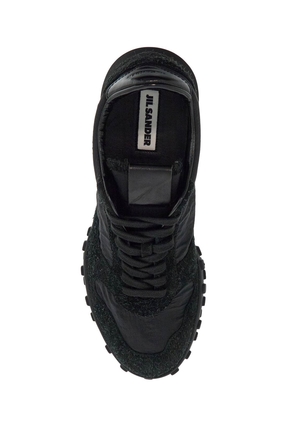 Jil Sander Moon Sneakers In Black (black)