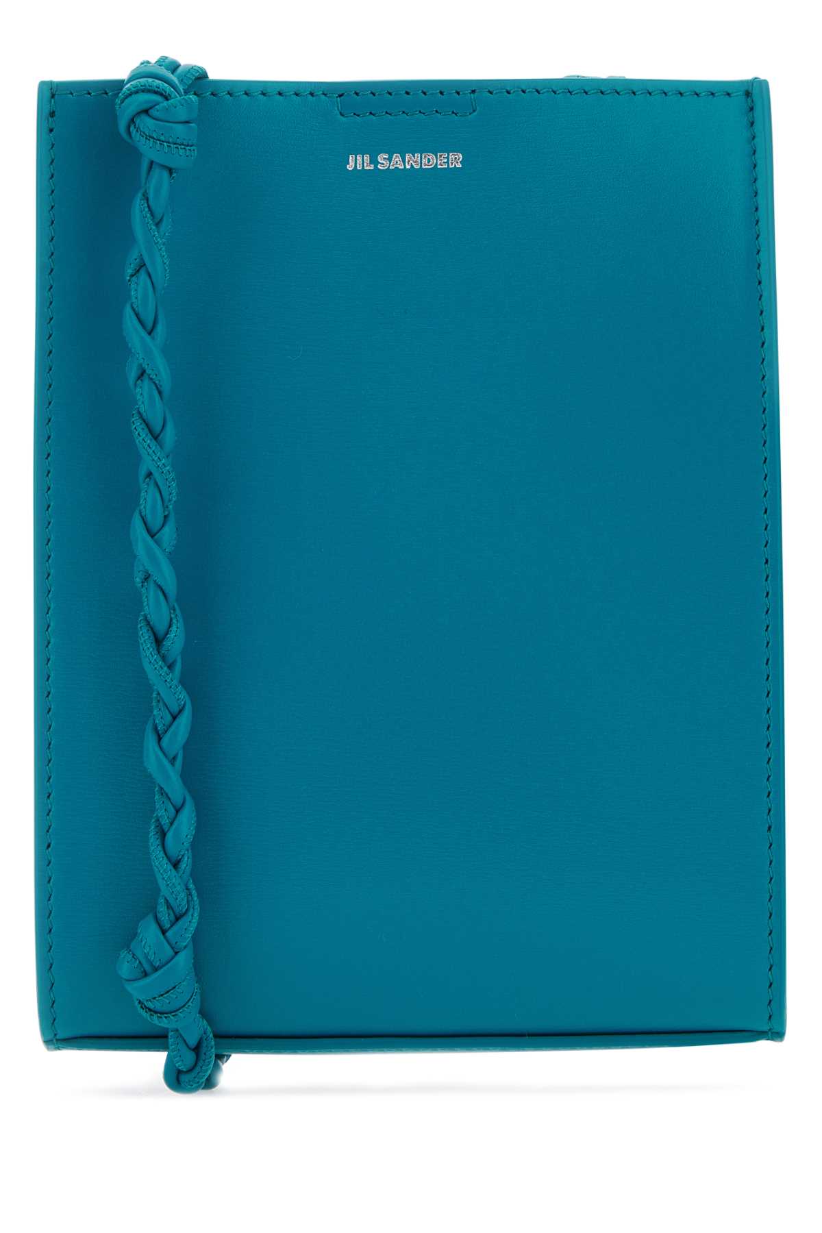 Teal Green Leather Small Tangle Shoulder Bag