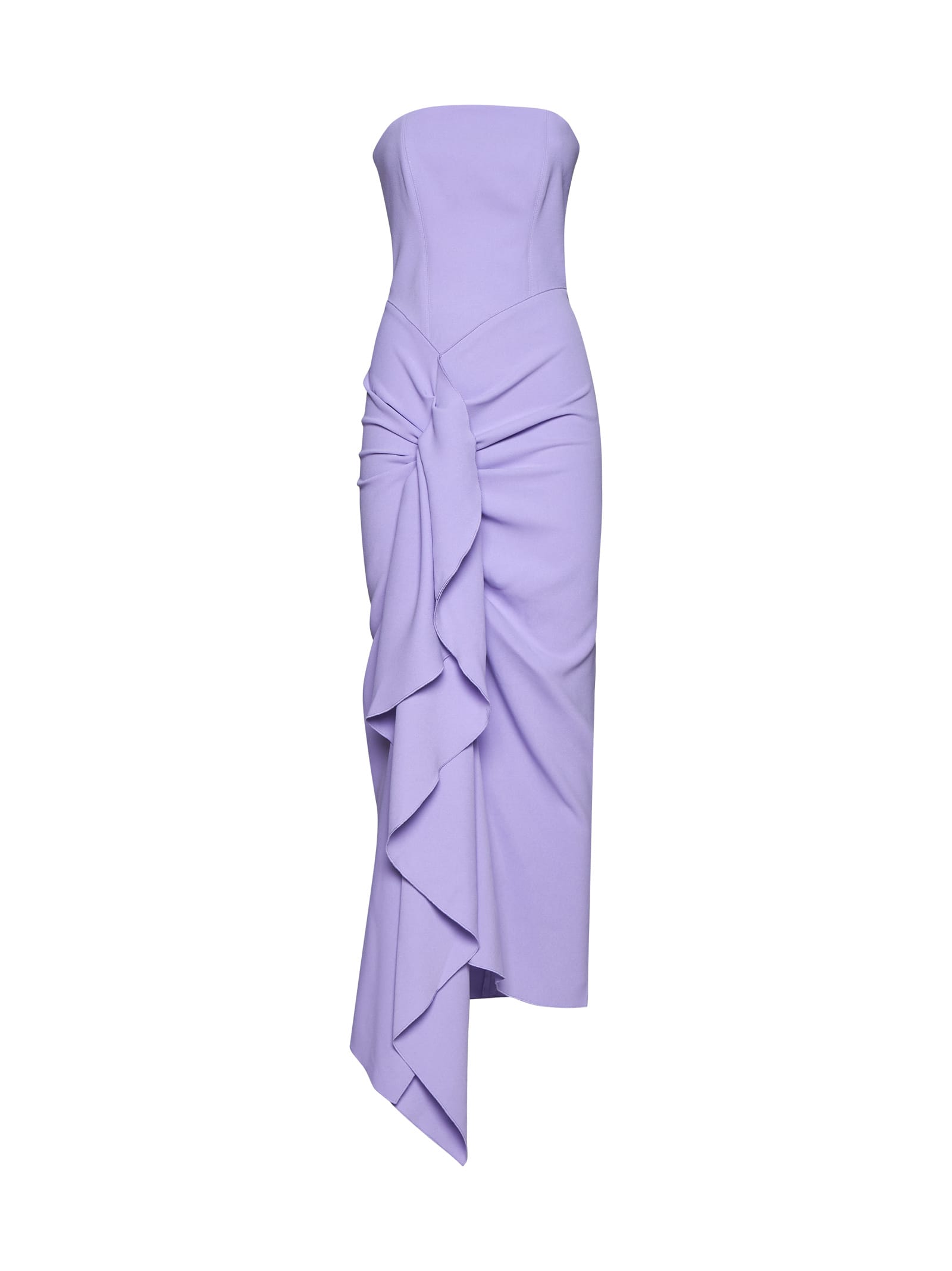 Shop Solace London Dress In Purple