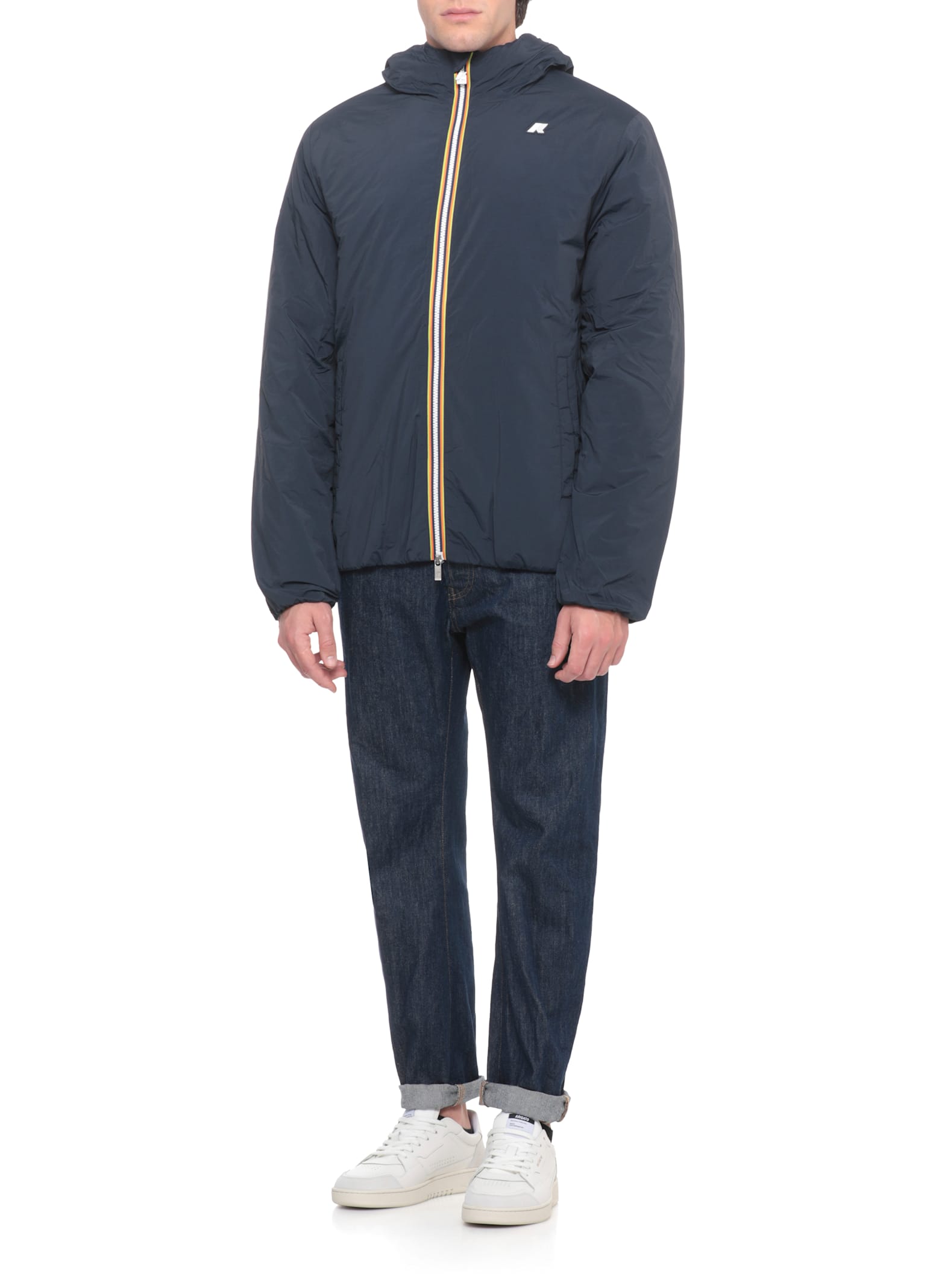 K-way Jack St Warm Reversible In Blue