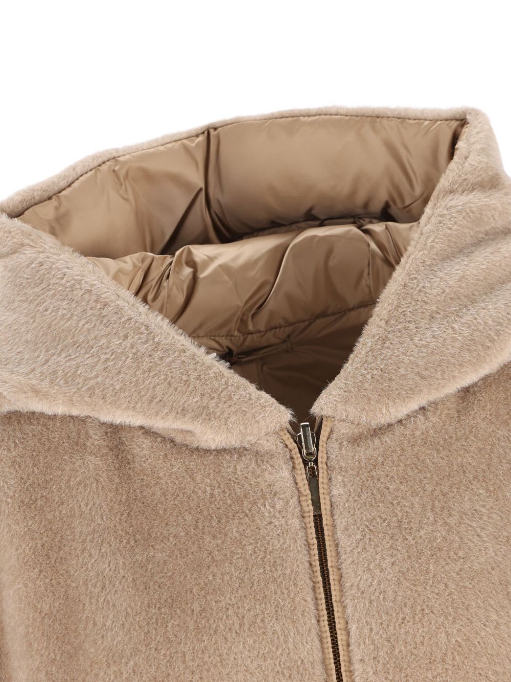 Max Mara The Cube Max Mara Reversible Padded Coat In Neutral