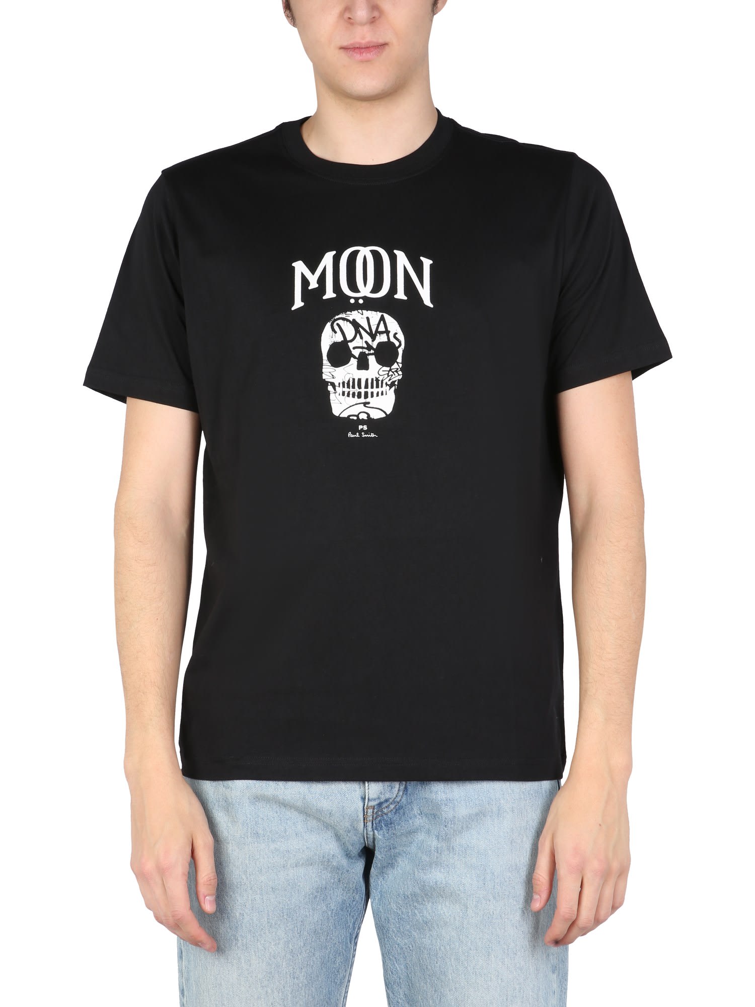 PS by Paul Smith Moon Skull T-shirt