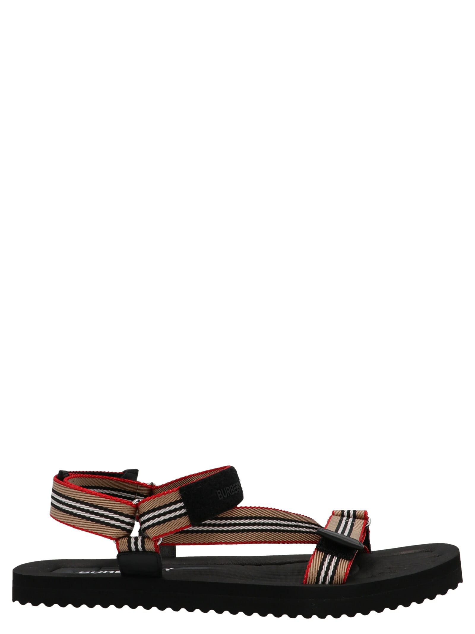 Burberry Striped Pattern Sandals