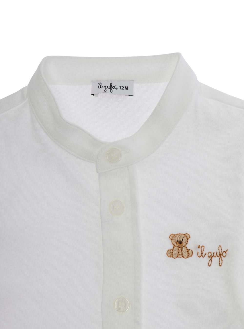 Il Gufo Camicia Manica Lunga In White