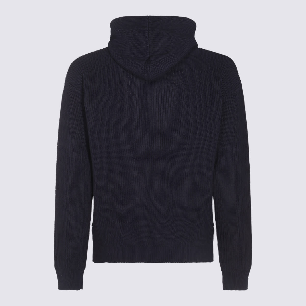 Add Dark Blue Cotton Sweatshirt In Deep Water