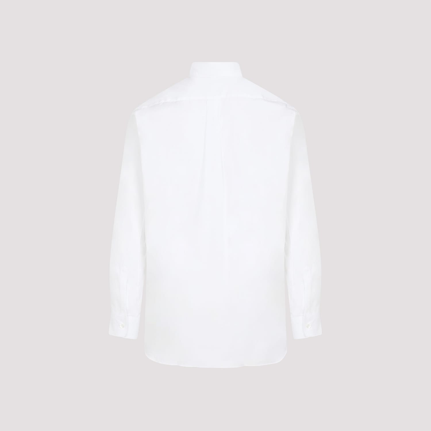 Shop Comme Des Garçons Shirt Comme Des Garçons Cotton Shirt In White