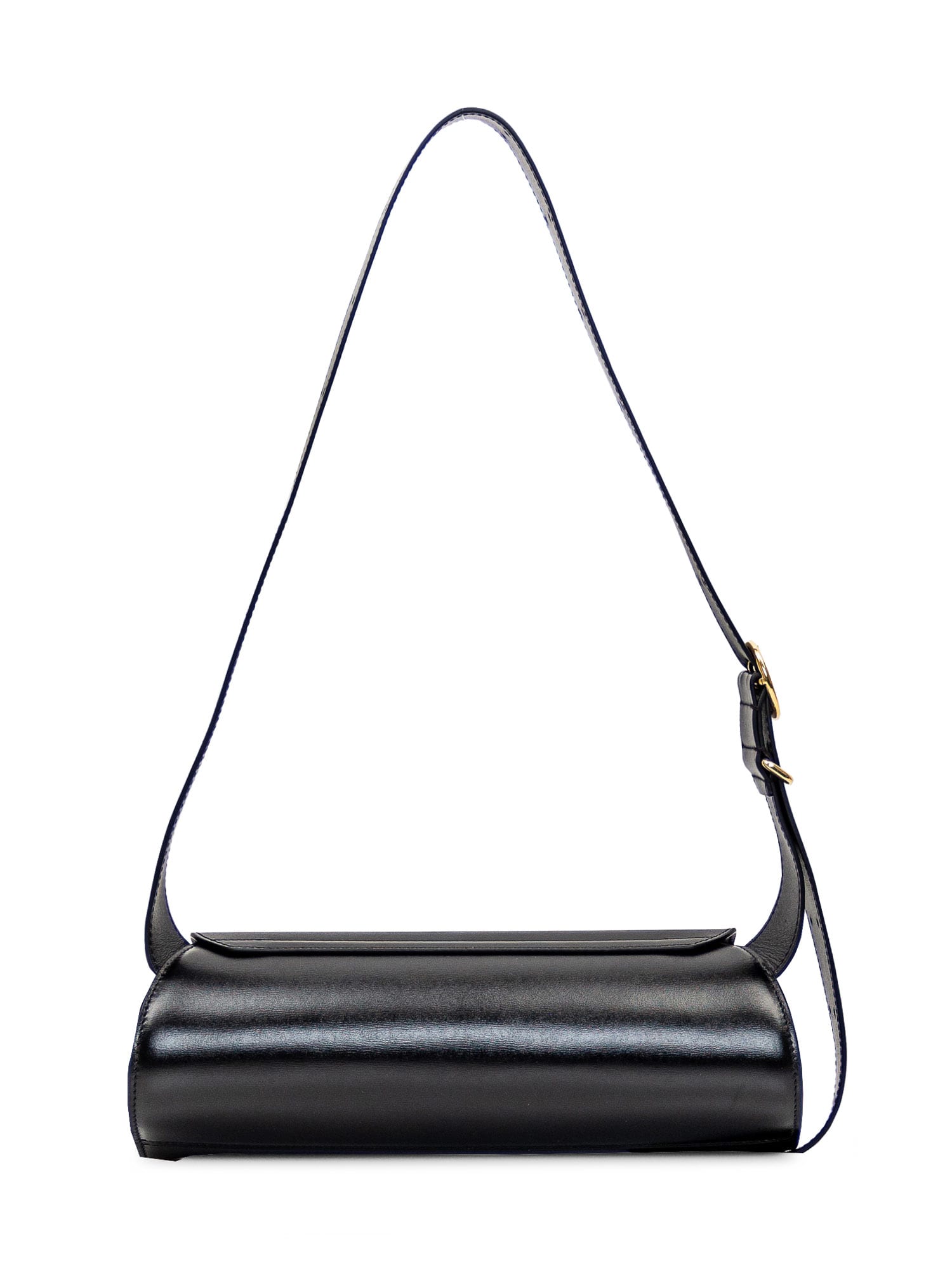 Shop Jil Sander Small Cannolo Bag In Black